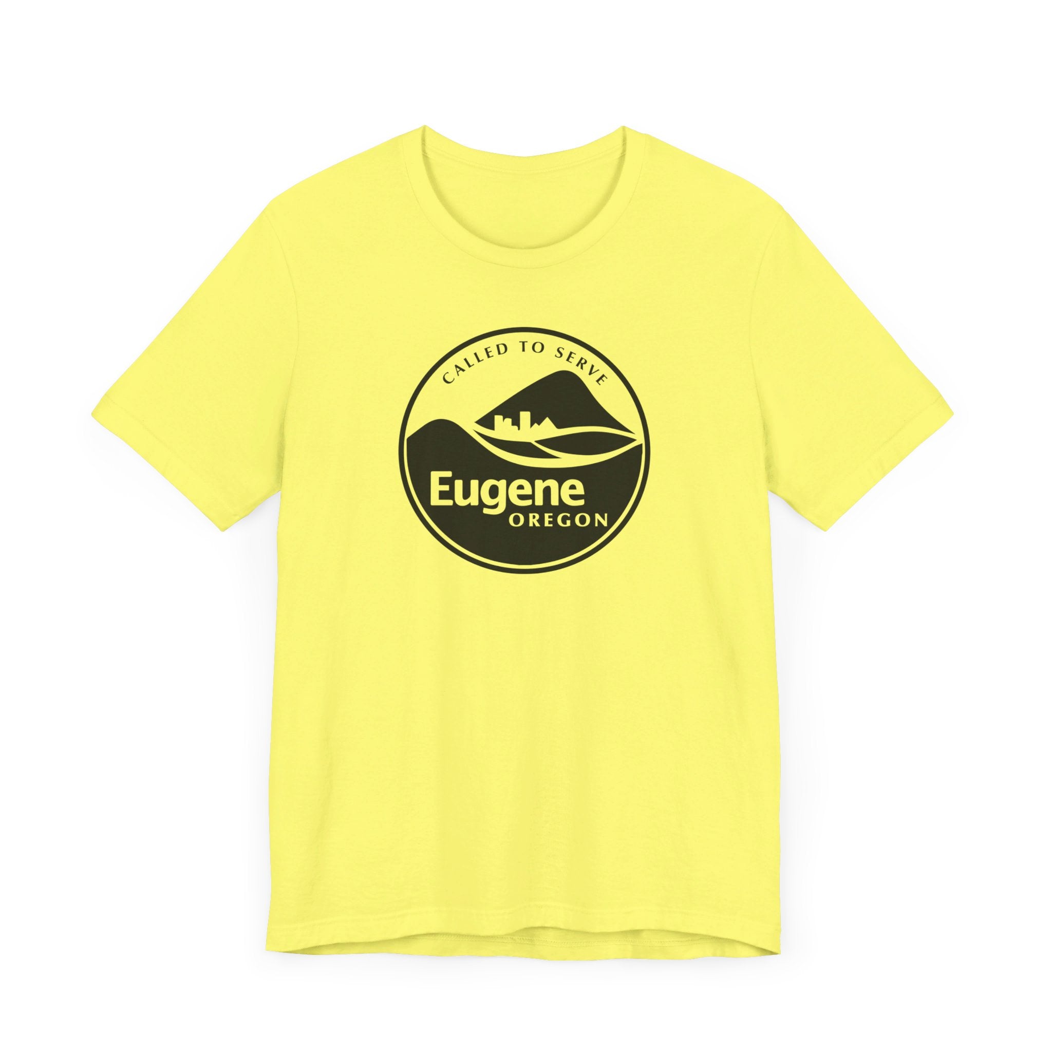 Oregon Eugene Mission Circular Monochrome Logo T-Shirt - Mission Wishlist - LDS Missionary Gift Store