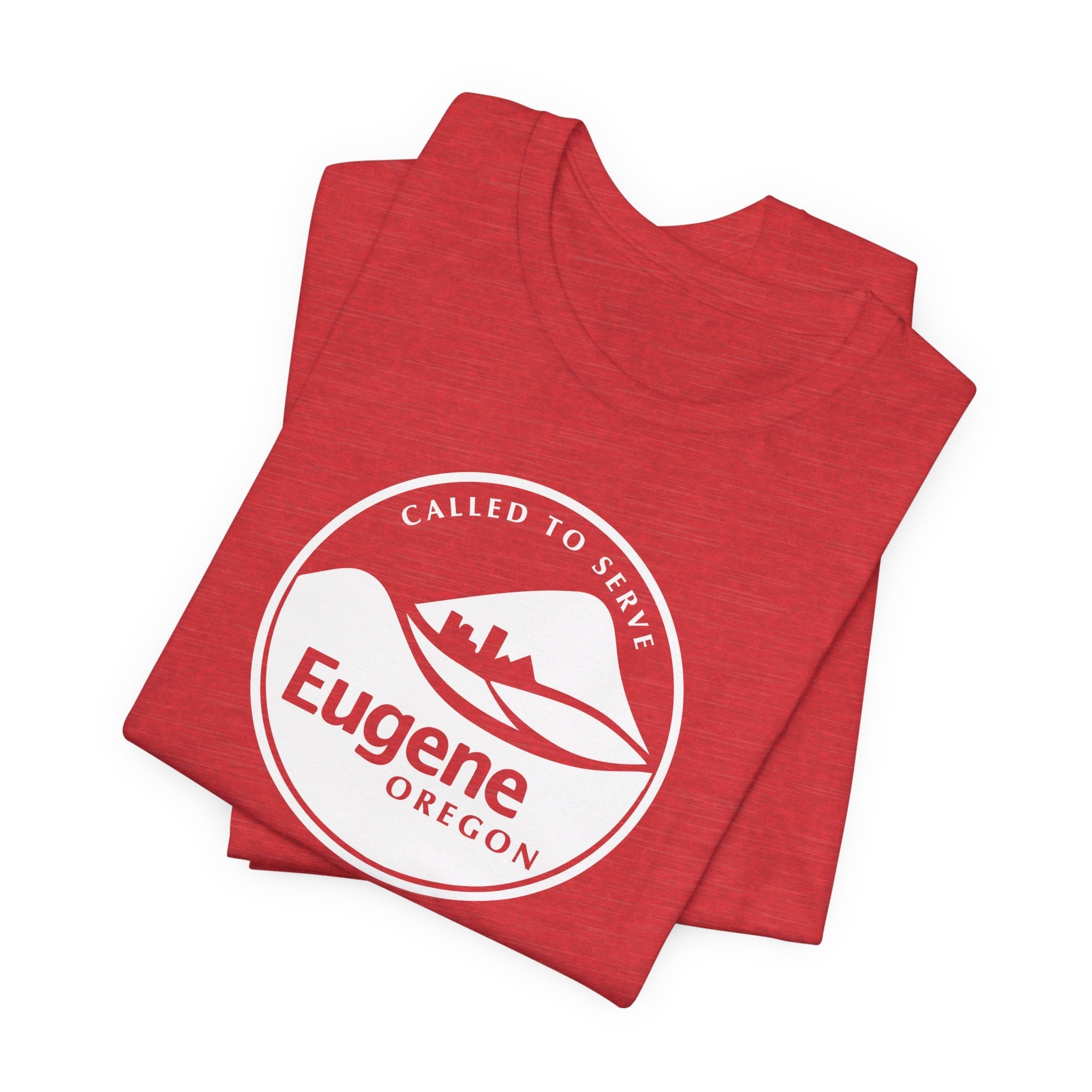 Oregon Eugene Mission Circular Monochrome Logo T-Shirt - Mission Wishlist - LDS Missionary Gift Store