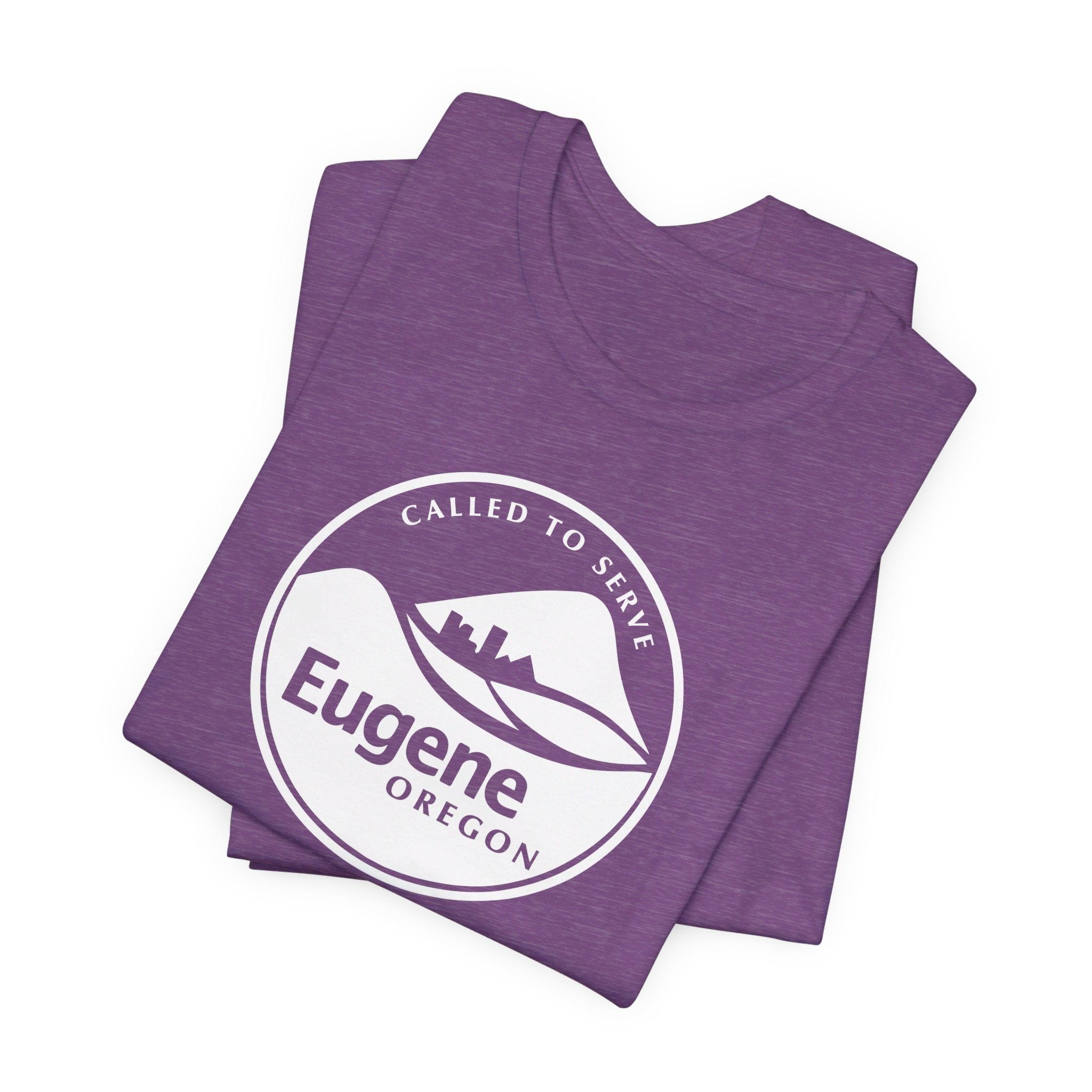 Oregon Eugene Mission Circular Monochrome Logo T-Shirt - Mission Wishlist - LDS Missionary Gift Store