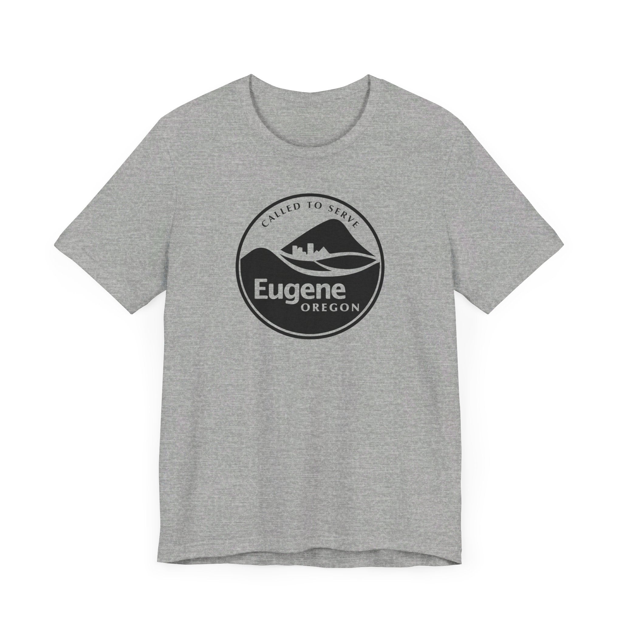 Oregon Eugene Mission Circular Monochrome Logo T-Shirt - Mission Wishlist - LDS Missionary Gift Store
