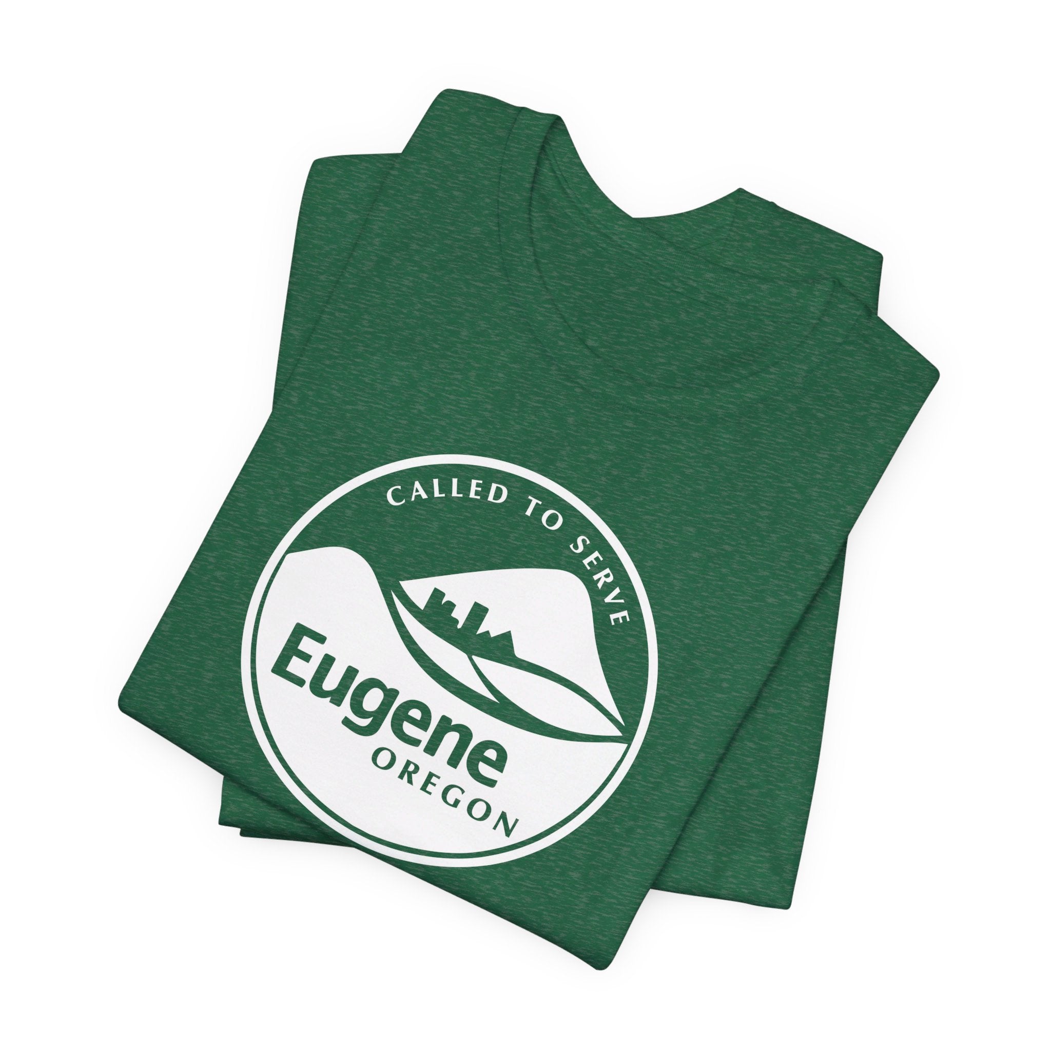 Oregon Eugene Mission Circular Monochrome Logo T-Shirt - Mission Wishlist - LDS Missionary Gift Store