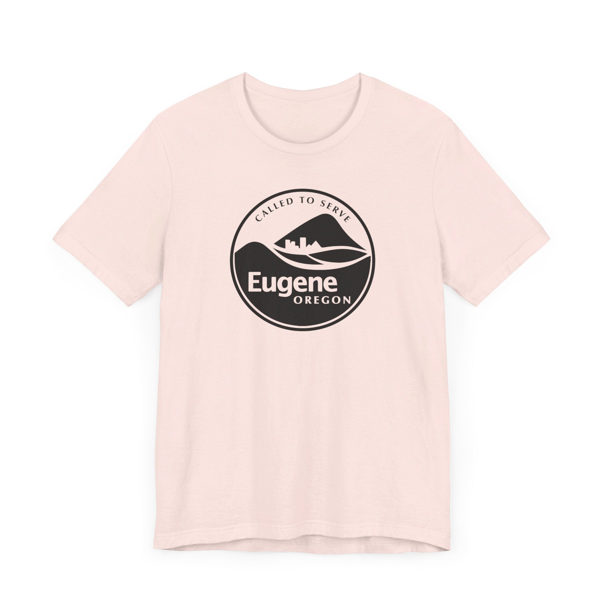 Oregon Eugene Mission Circular Monochrome Logo T-Shirt - Mission Wishlist - LDS Missionary Gift Store