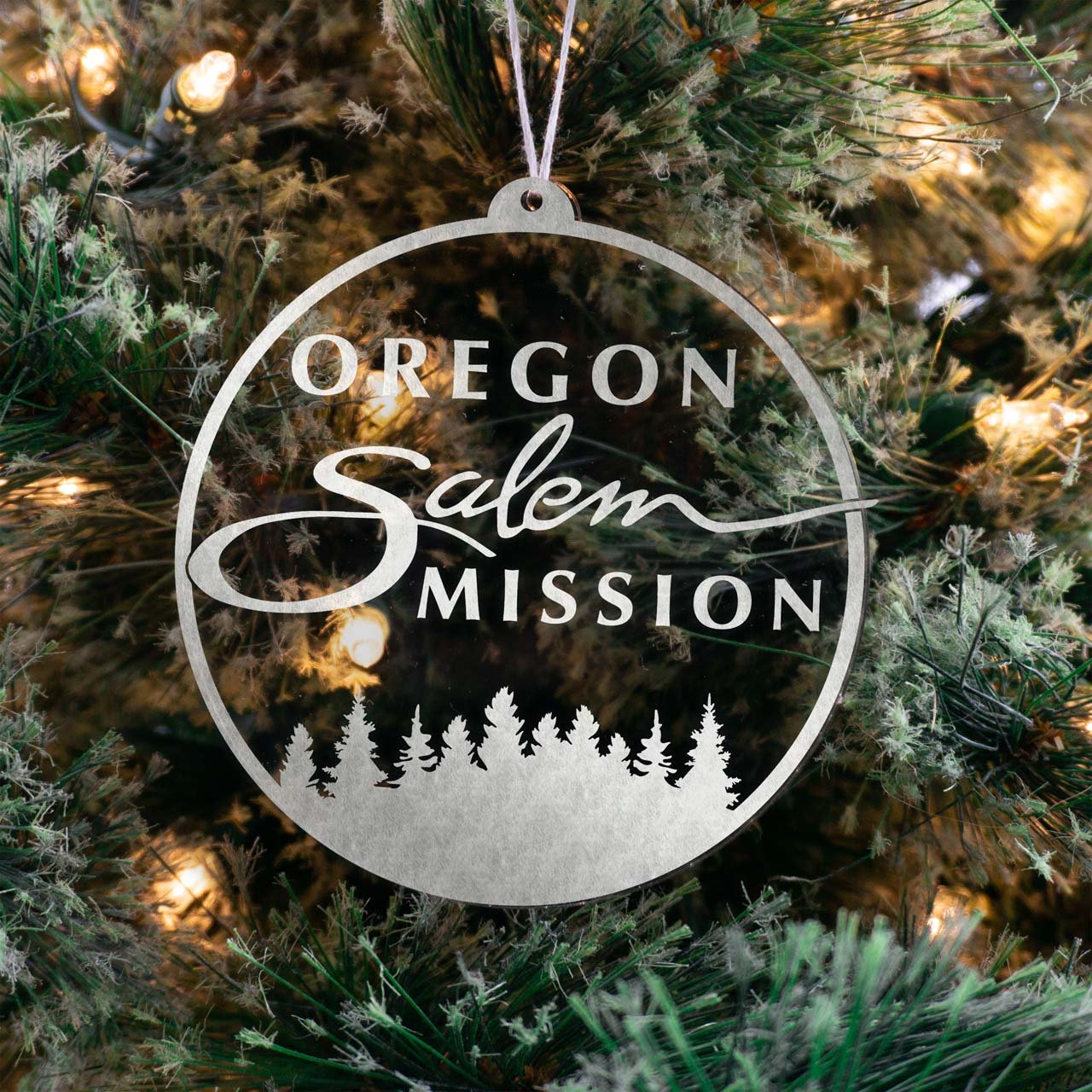 Oregon Salem Mission Christmas Ornament - Latter-Day Saint LDS Missionary Gift - Book of Mormon