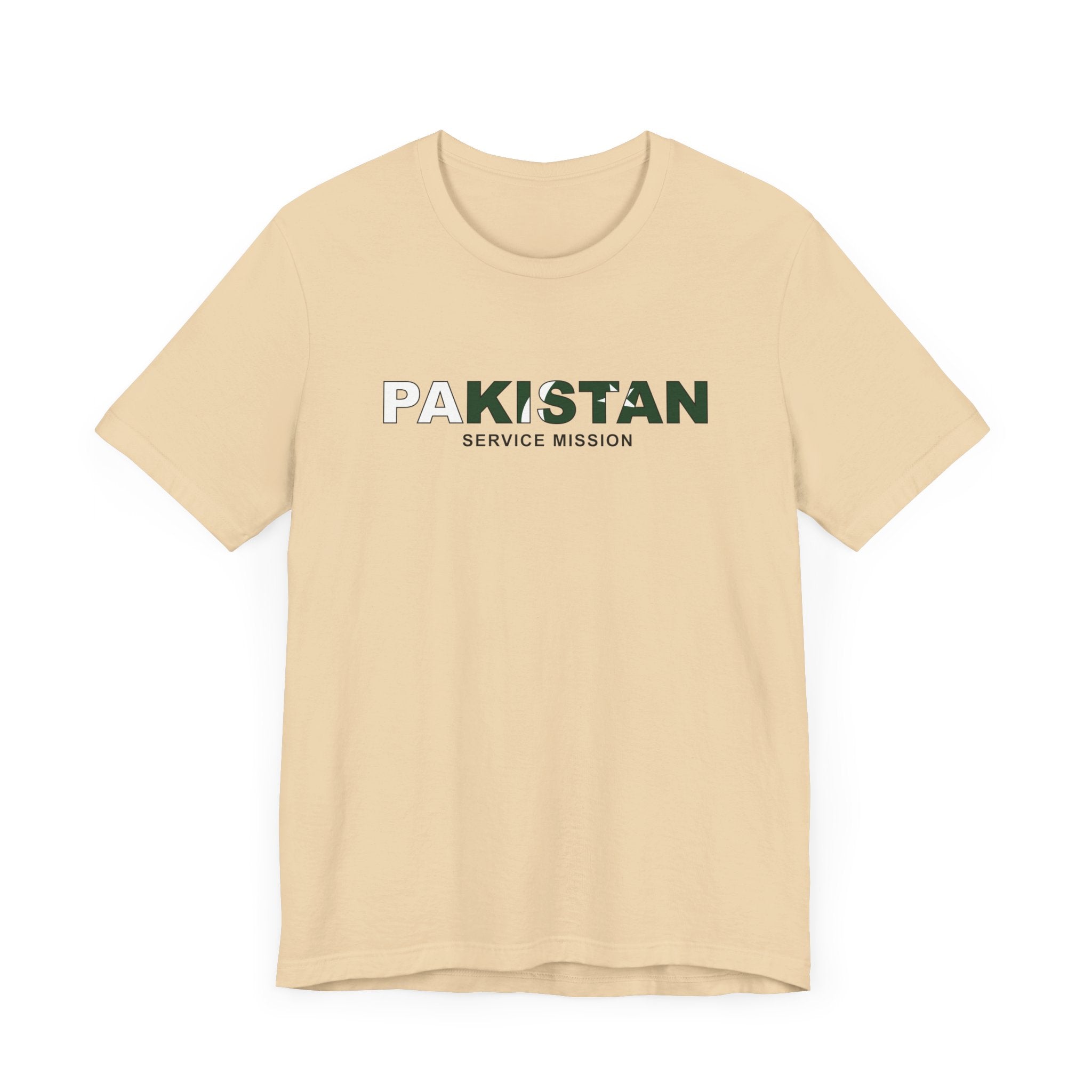 Pakistan Service Mission Flag Title T-shirt - Mission Wishlist - LDS Missionary Gift Store