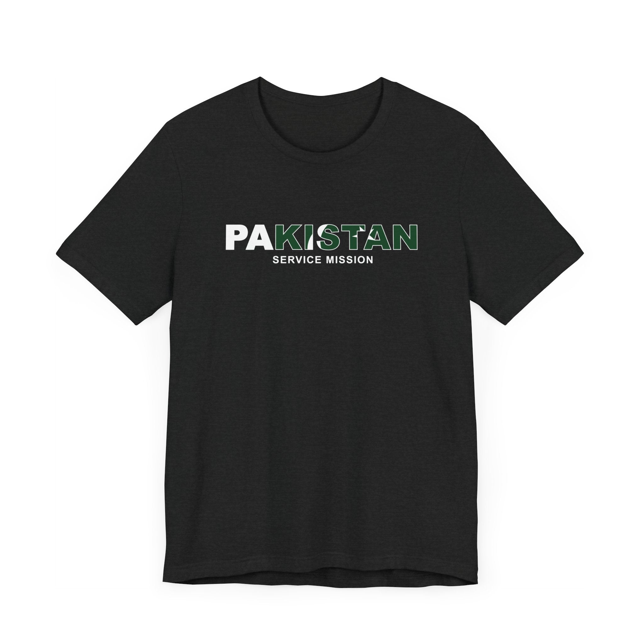 Pakistan Service Mission Flag Title T-shirt - Mission Wishlist - LDS Missionary Gift Store