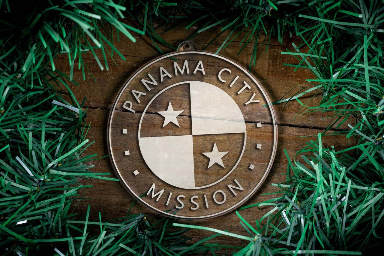 Panama Panama City Mission Christmas Ornament - Latter-Day Saint LDS Missionary Gift - Book of Mormon