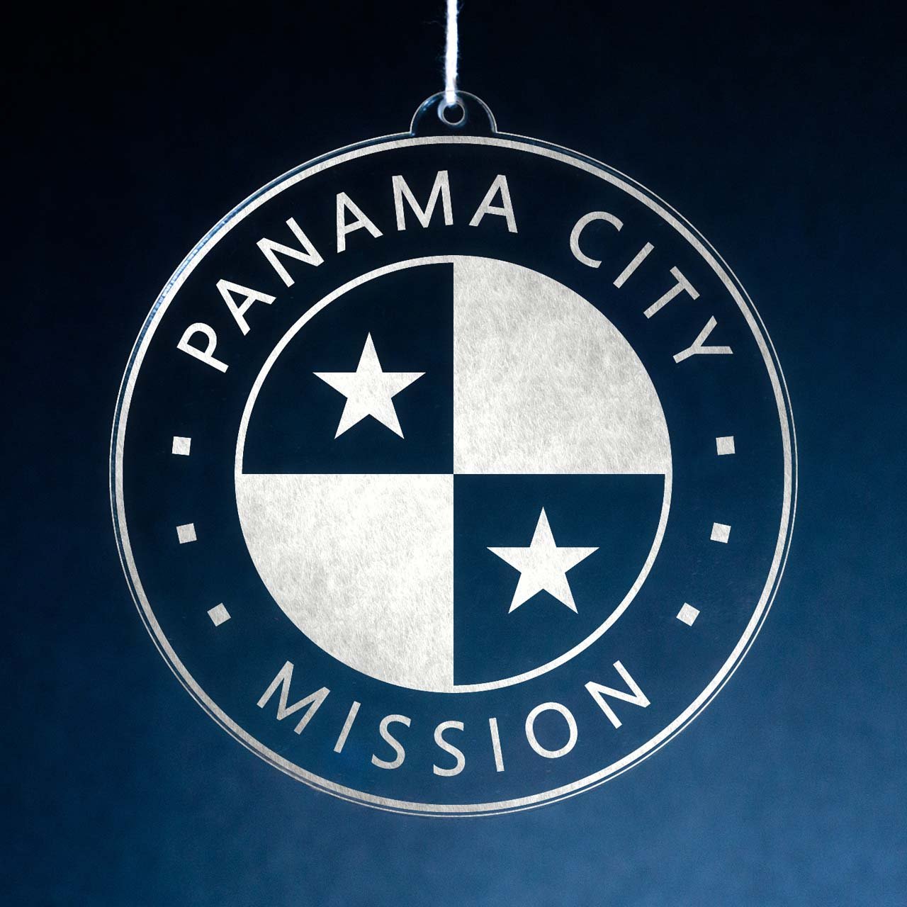 Panama Panama City Mission Christmas Ornament - Latter-Day Saint LDS Missionary Gift - Book of Mormon
