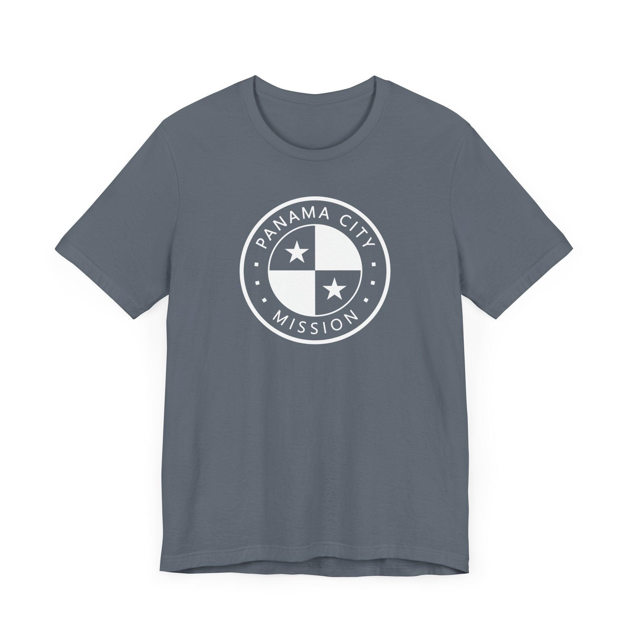 Panama Panama City Mission Circular Monochrome Logo T-Shirt - Mission Wishlist - LDS Missionary Gift Store