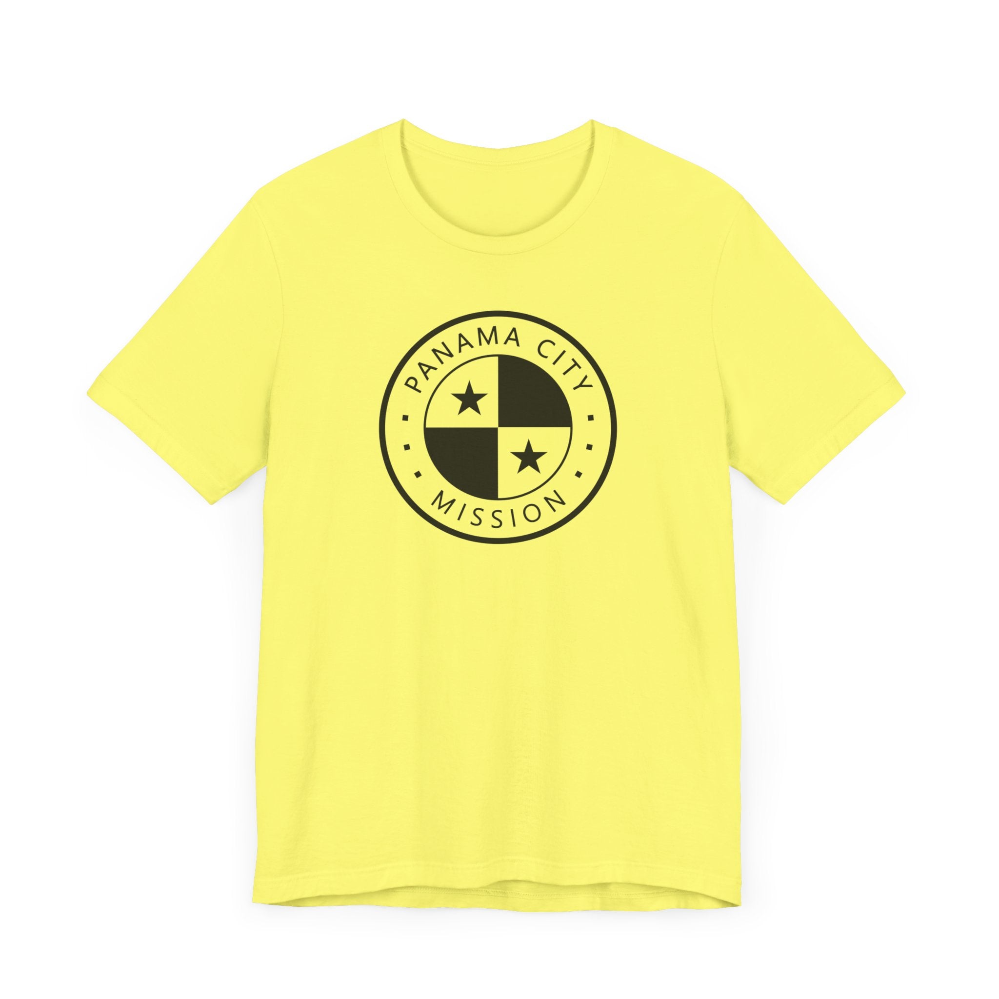Panama Panama City Mission Circular Monochrome Logo T-Shirt - Mission Wishlist - LDS Missionary Gift Store