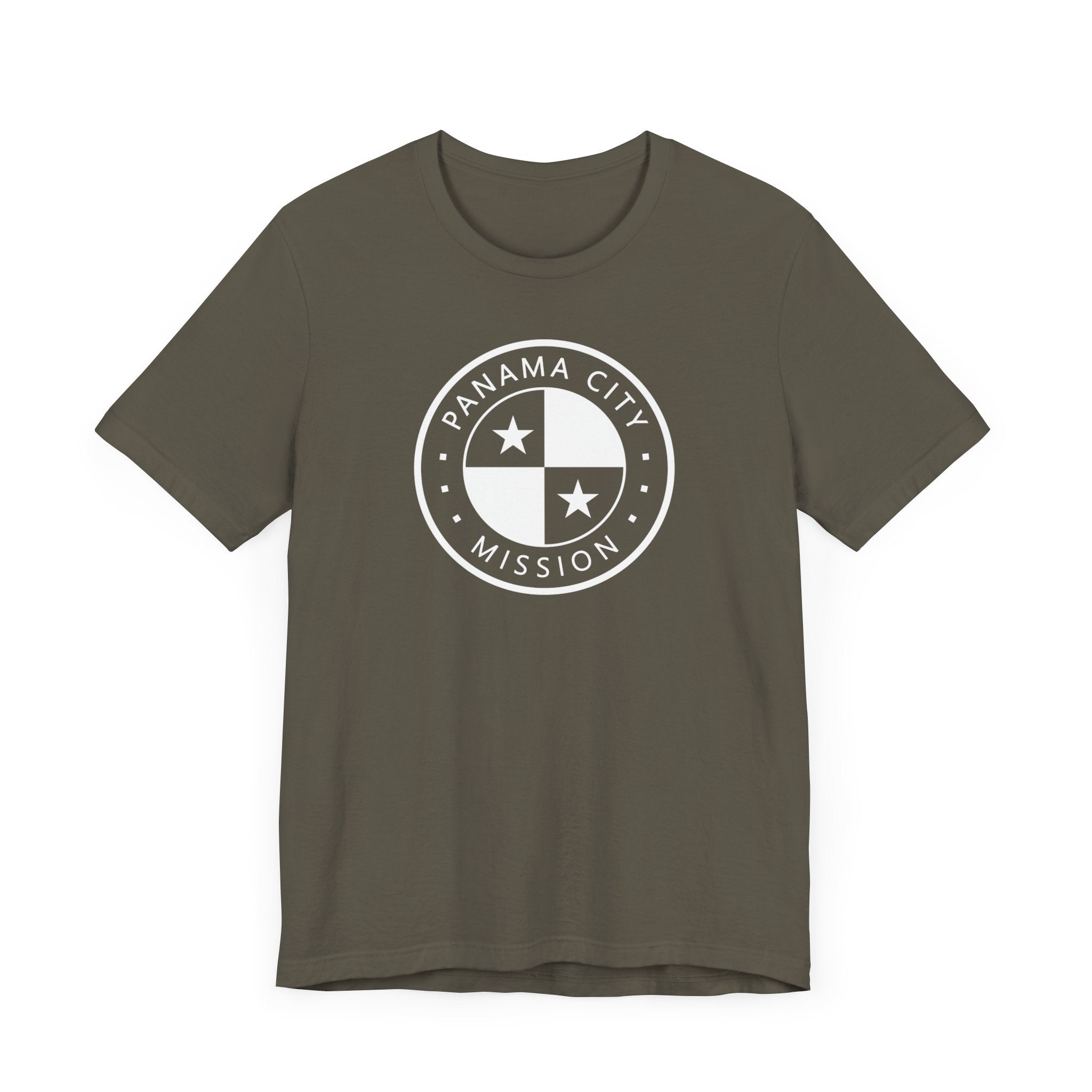 Panama Panama City Mission Circular Monochrome Logo T-Shirt - Mission Wishlist - LDS Missionary Gift Store