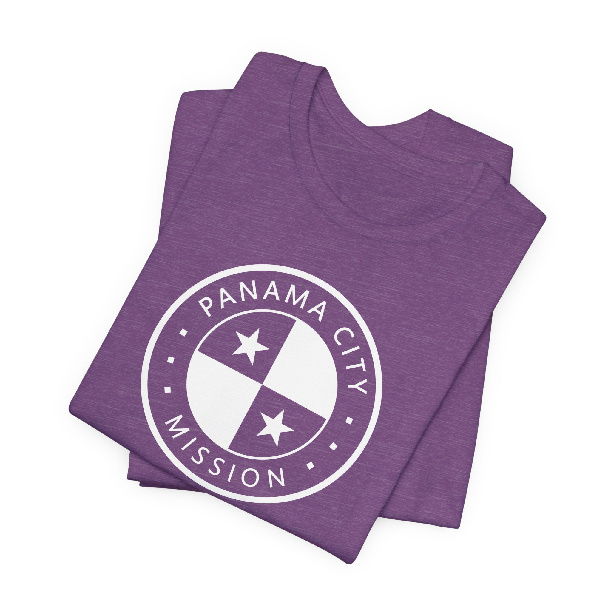 Panama Panama City Mission Circular Monochrome Logo T-Shirt - Mission Wishlist - LDS Missionary Gift Store