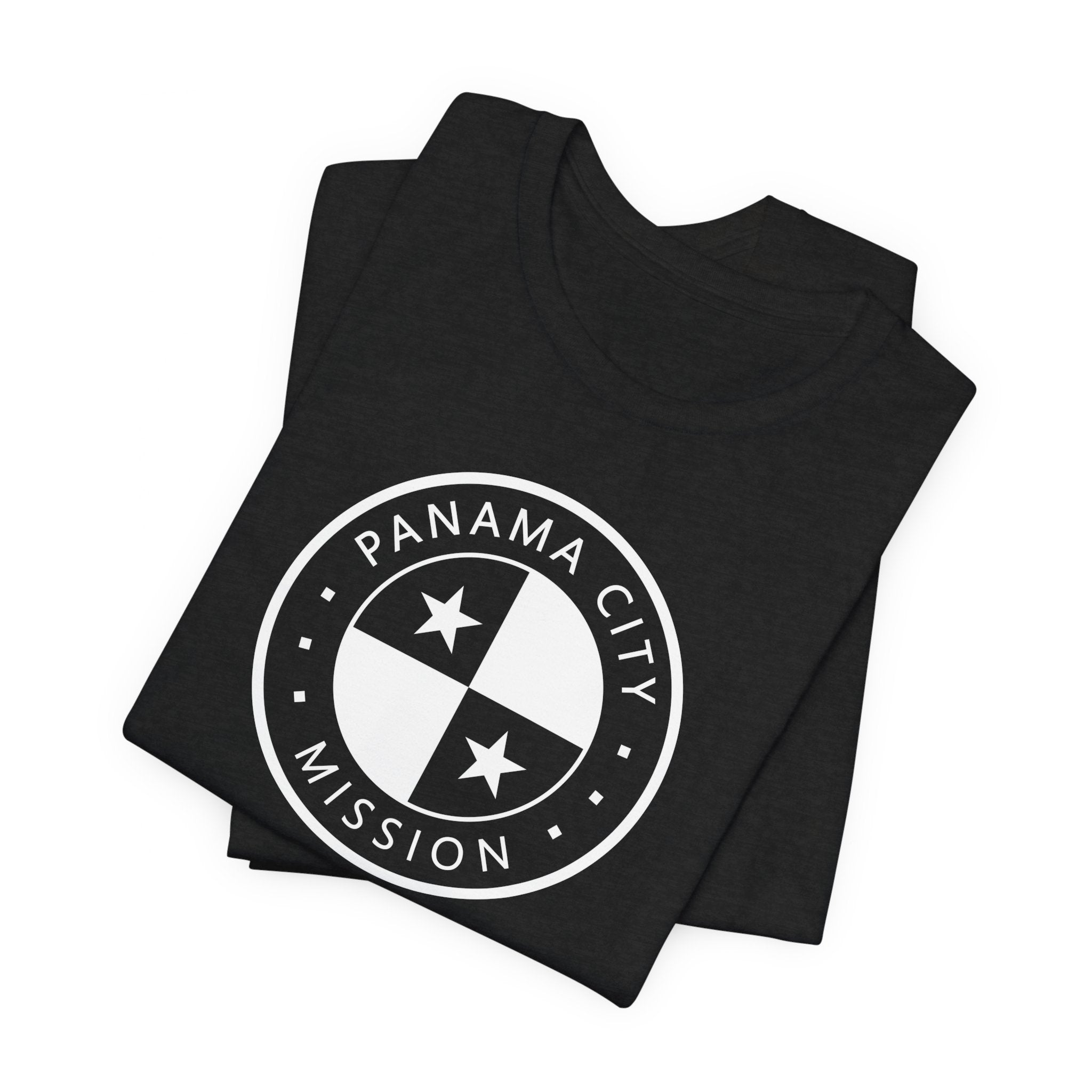 Panama Panama City Mission Circular Monochrome Logo T-Shirt - Mission Wishlist - LDS Missionary Gift Store