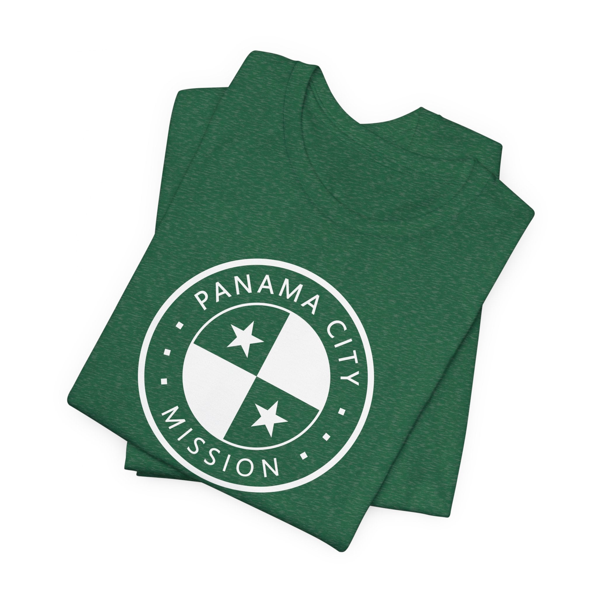Panama Panama City Mission Circular Monochrome Logo T-Shirt - Mission Wishlist - LDS Missionary Gift Store