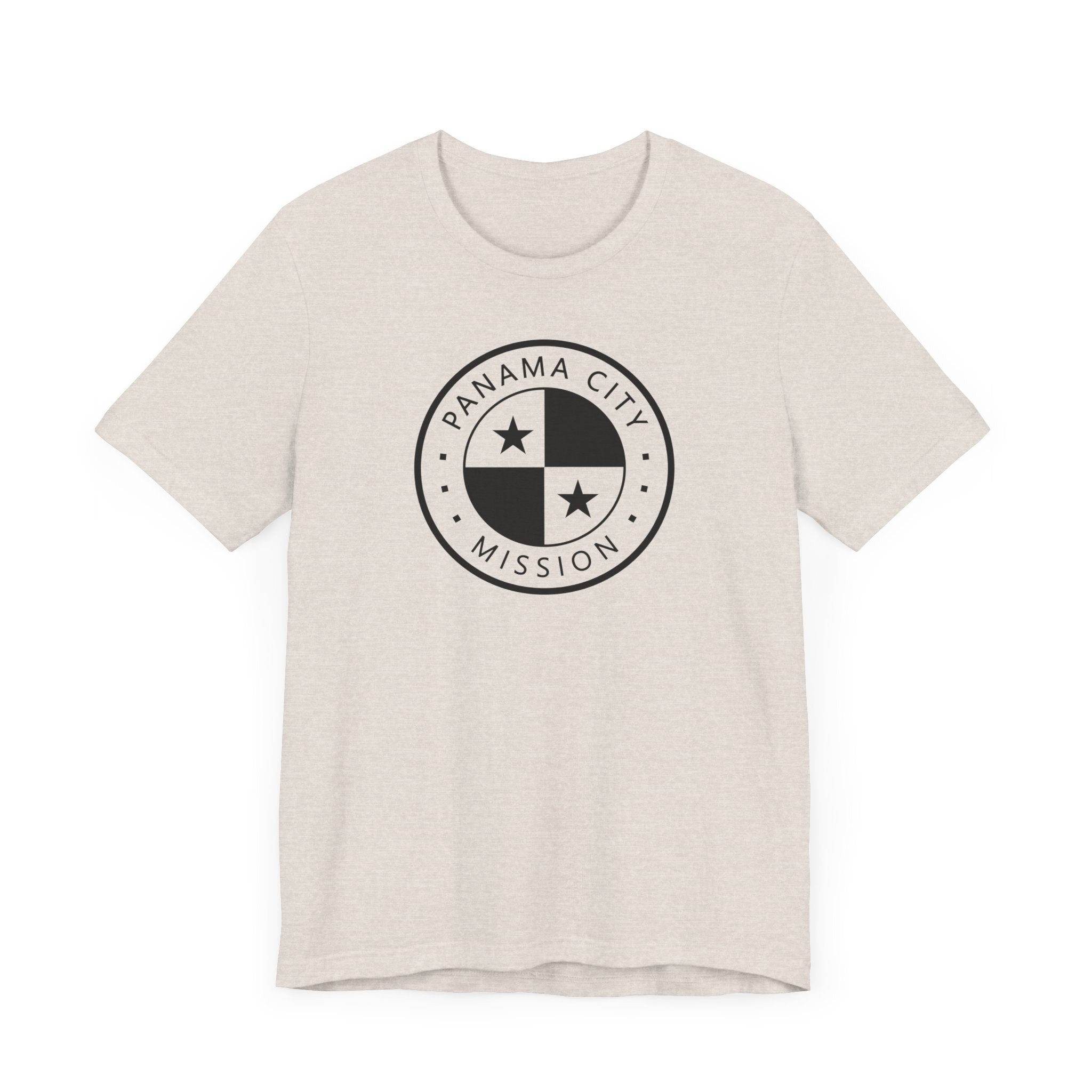 Panama Panama City Mission Circular Monochrome Logo T-Shirt - Mission Wishlist - LDS Missionary Gift Store