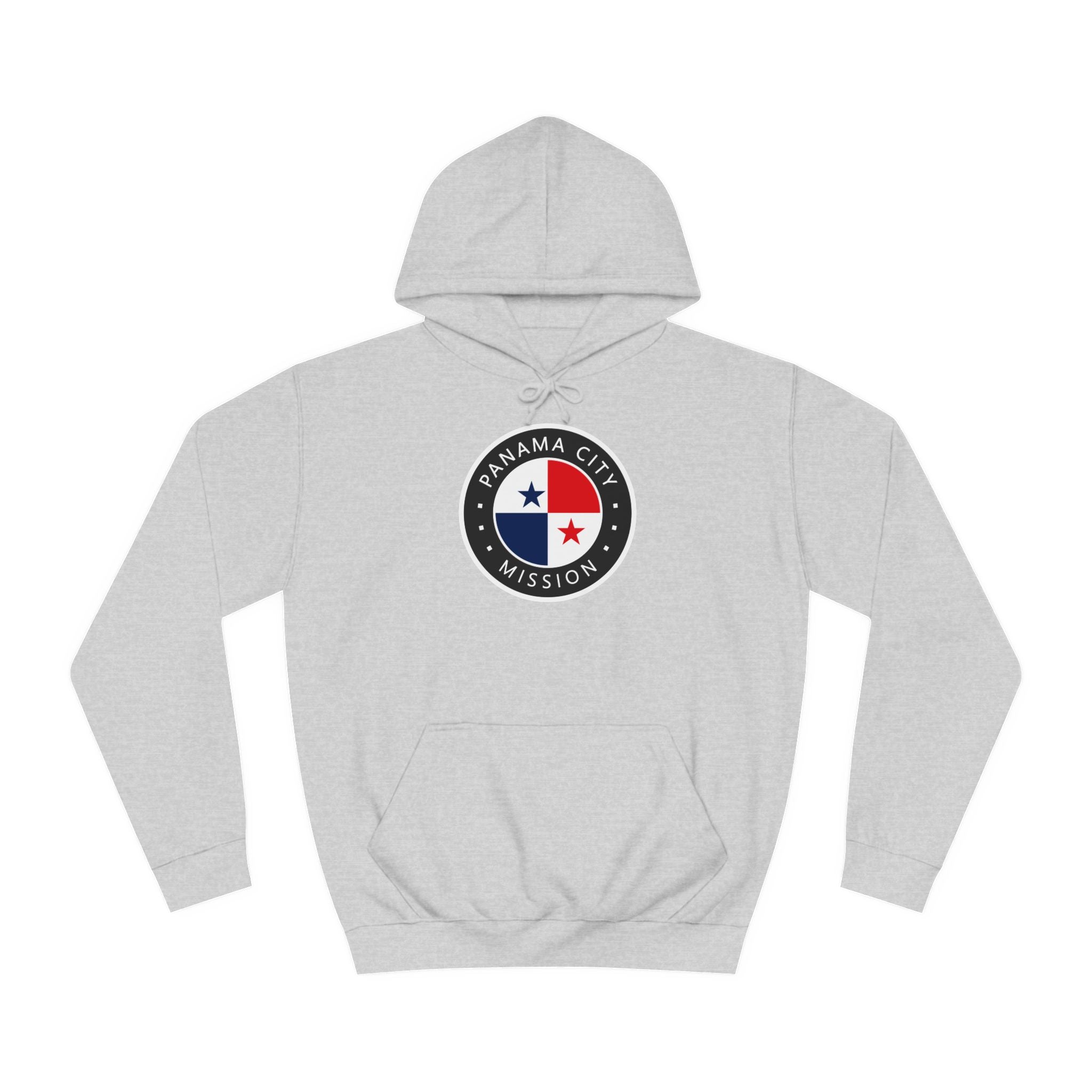 Panama Panama City Mission Flag Logo (Black Border) College Hoodie - Mission Wishlist - LDS Missionary Gift Store
