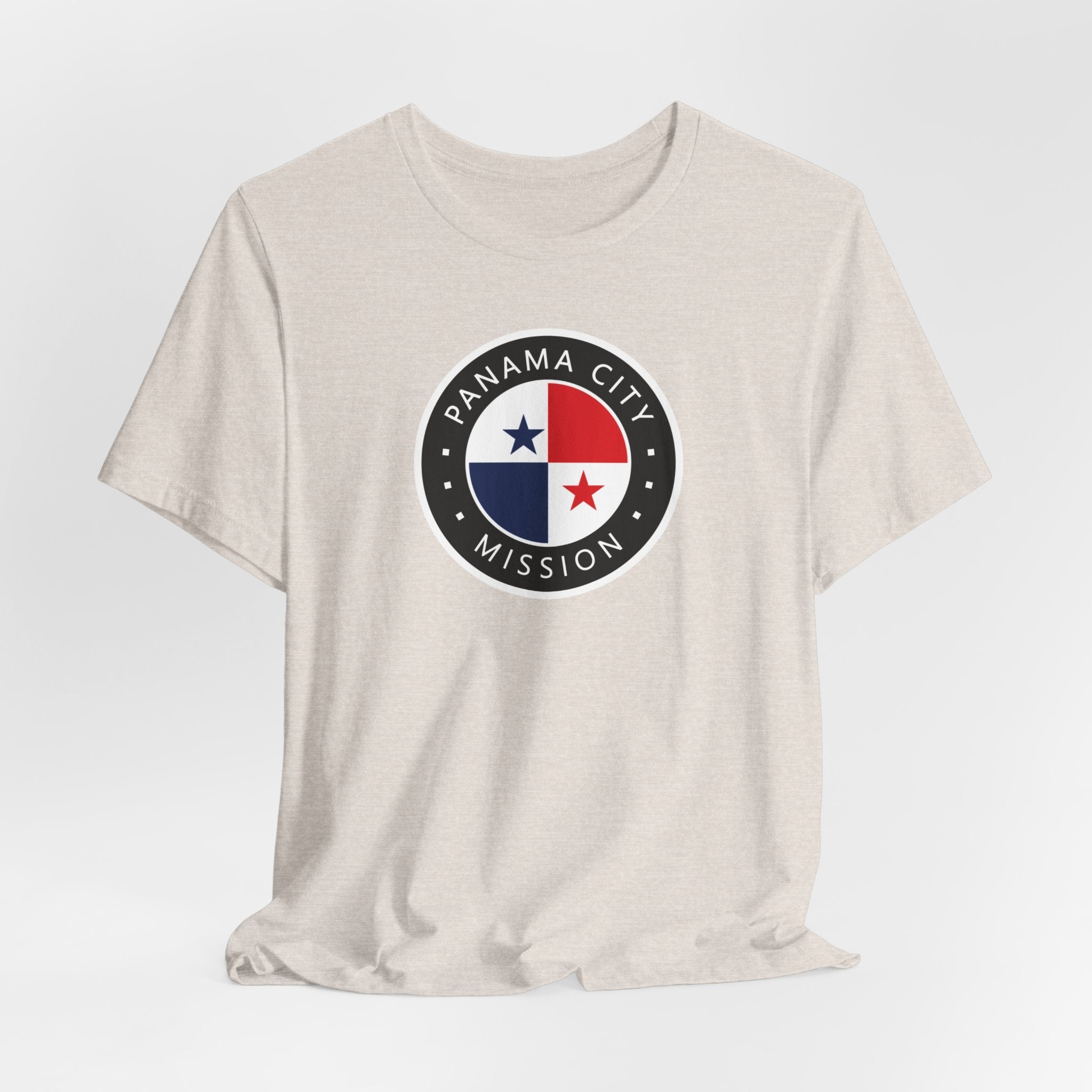 Panama Panama City Mission Flag Logo (Black Border) T-shirt - Mission Wishlist - LDS Missionary Gift Store