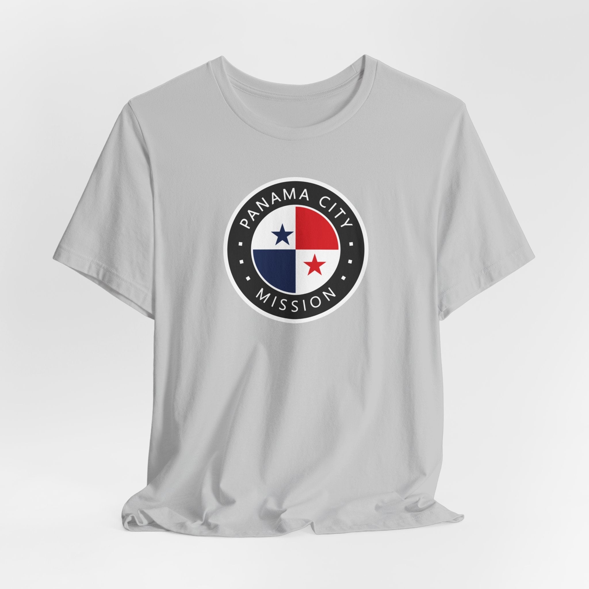 Panama Panama City Mission Flag Logo (Black Border) T-shirt - Mission Wishlist - LDS Missionary Gift Store
