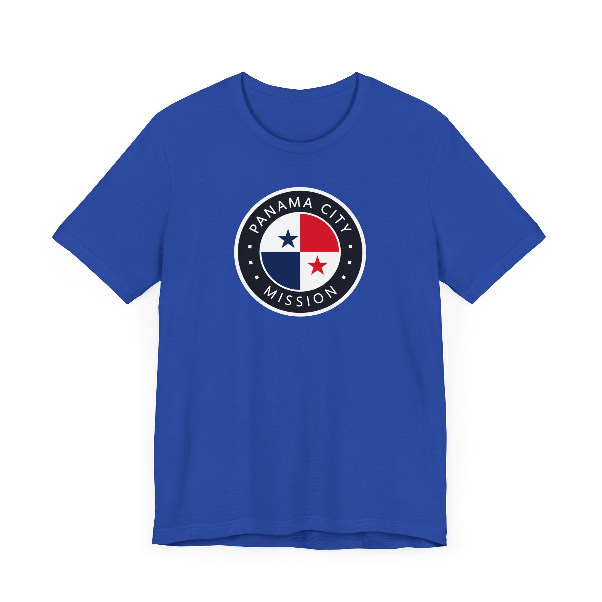 Panama Panama City Mission Flag Logo (Black Border) T-shirt - Mission Wishlist - LDS Missionary Gift Store