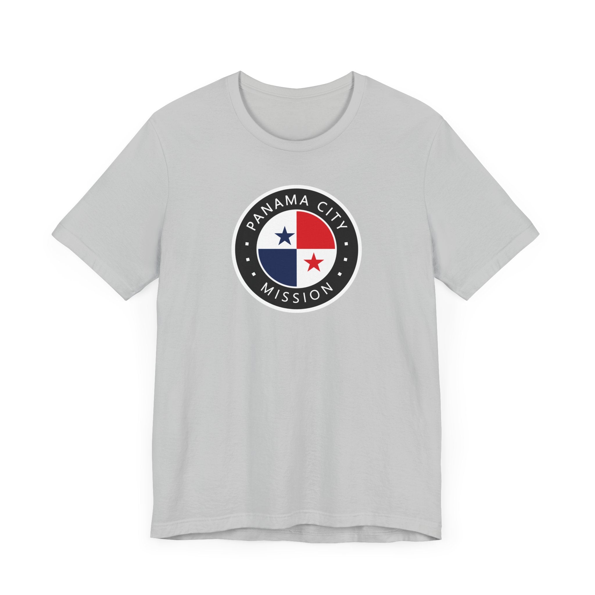 Panama Panama City Mission Flag Logo (Black Border) T-shirt - Mission Wishlist - LDS Missionary Gift Store