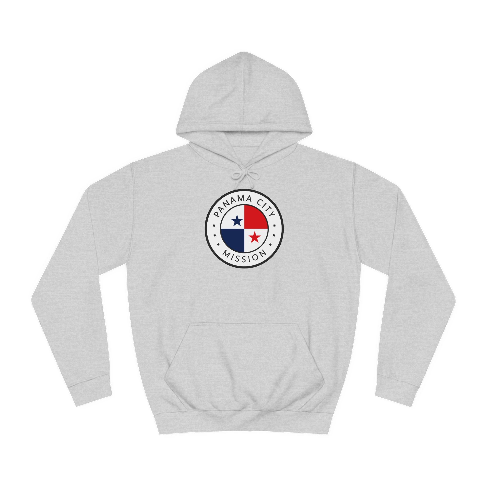 Panama Panama City Mission Flag Logo (White Border) College Hoodie - Mission Wishlist - LDS Missionary Gift Store