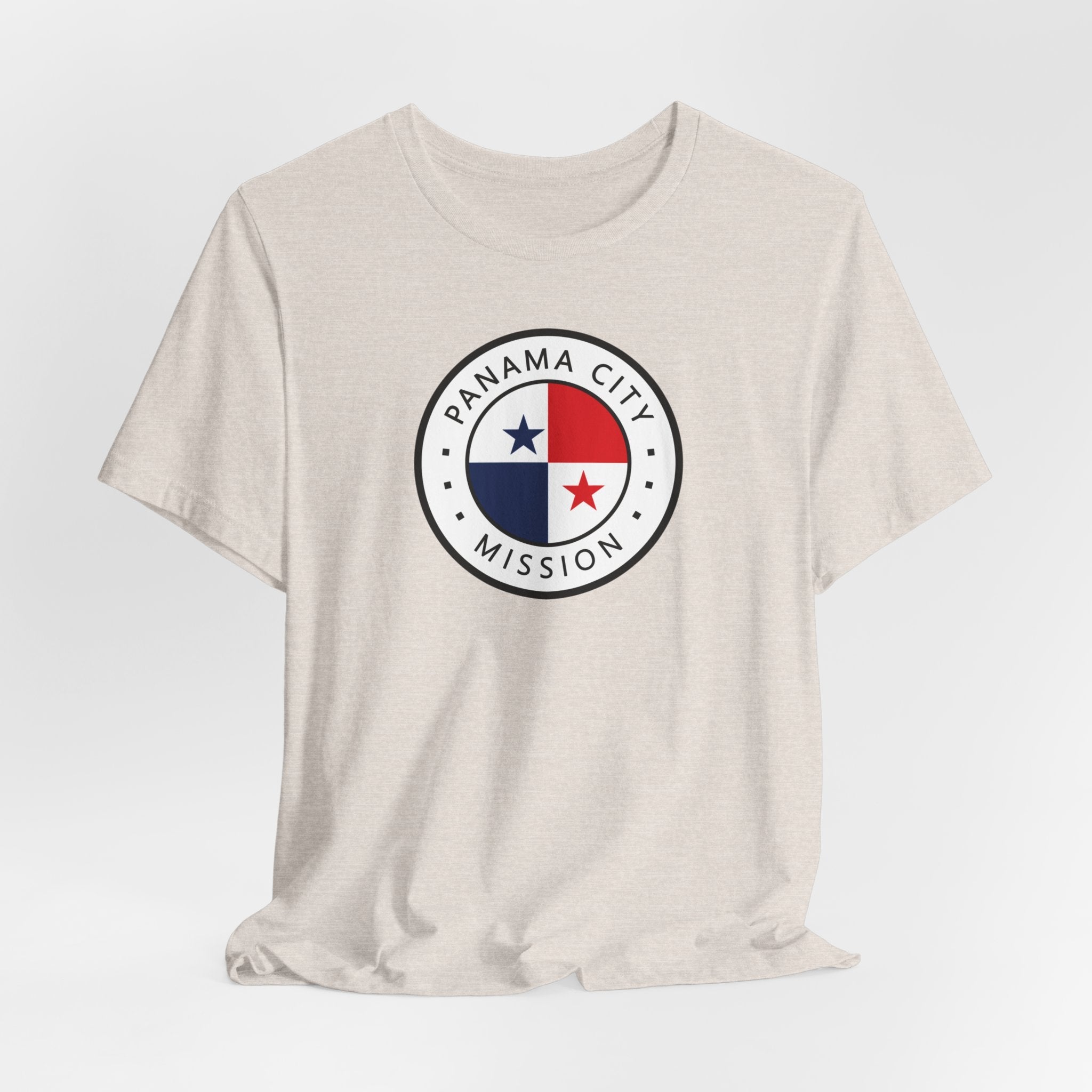 Panama Panama City Mission Flag Logo (White Border) T-shirt - Mission Wishlist - LDS Missionary Gift Store