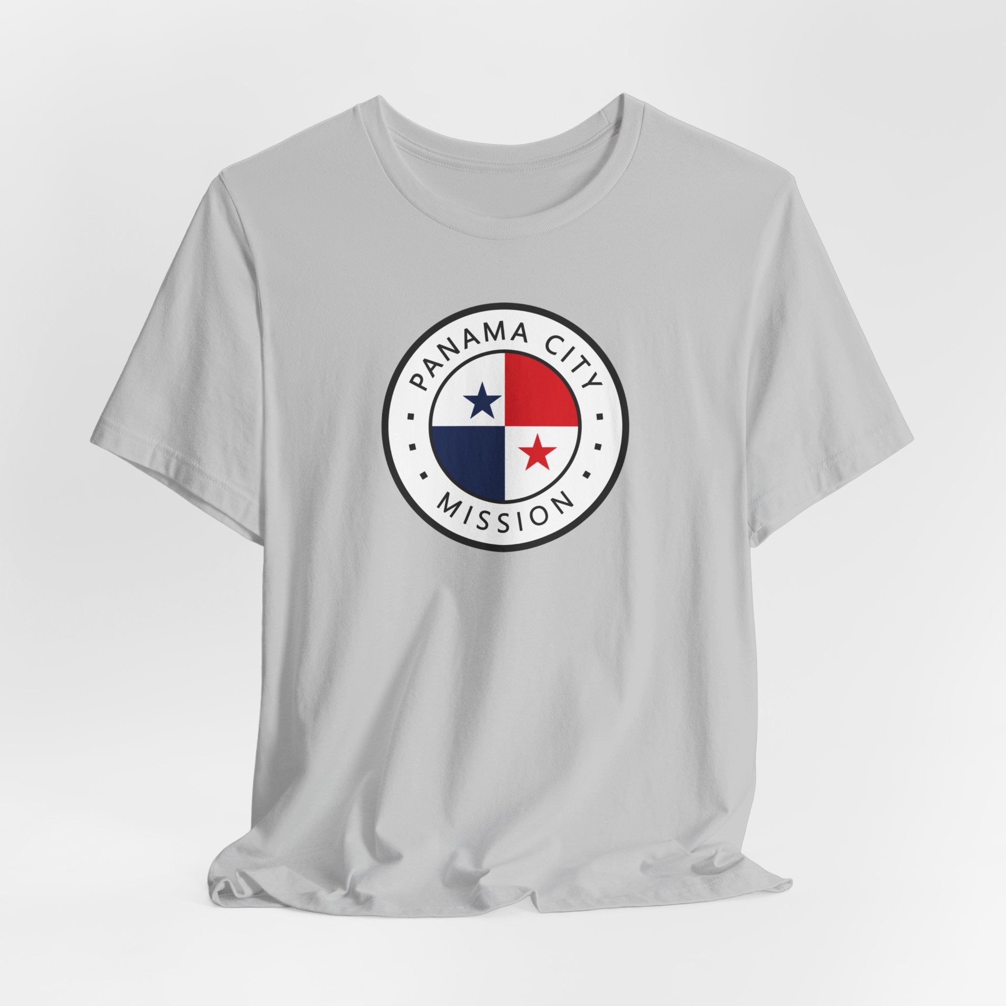 Panama Panama City Mission Flag Logo (White Border) T-shirt - Mission Wishlist - LDS Missionary Gift Store