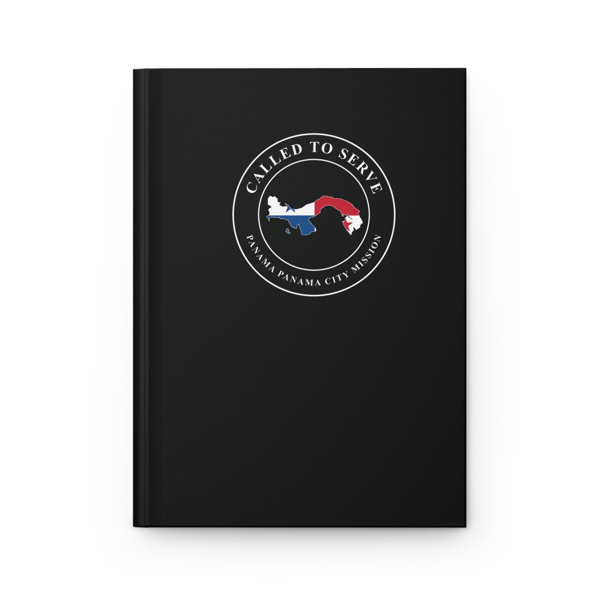 Panama Panama City Mission Flag Map Called to Serve Black Hardcover Journal Matte - Mission Wishlist - LDS Missionary Gift Store