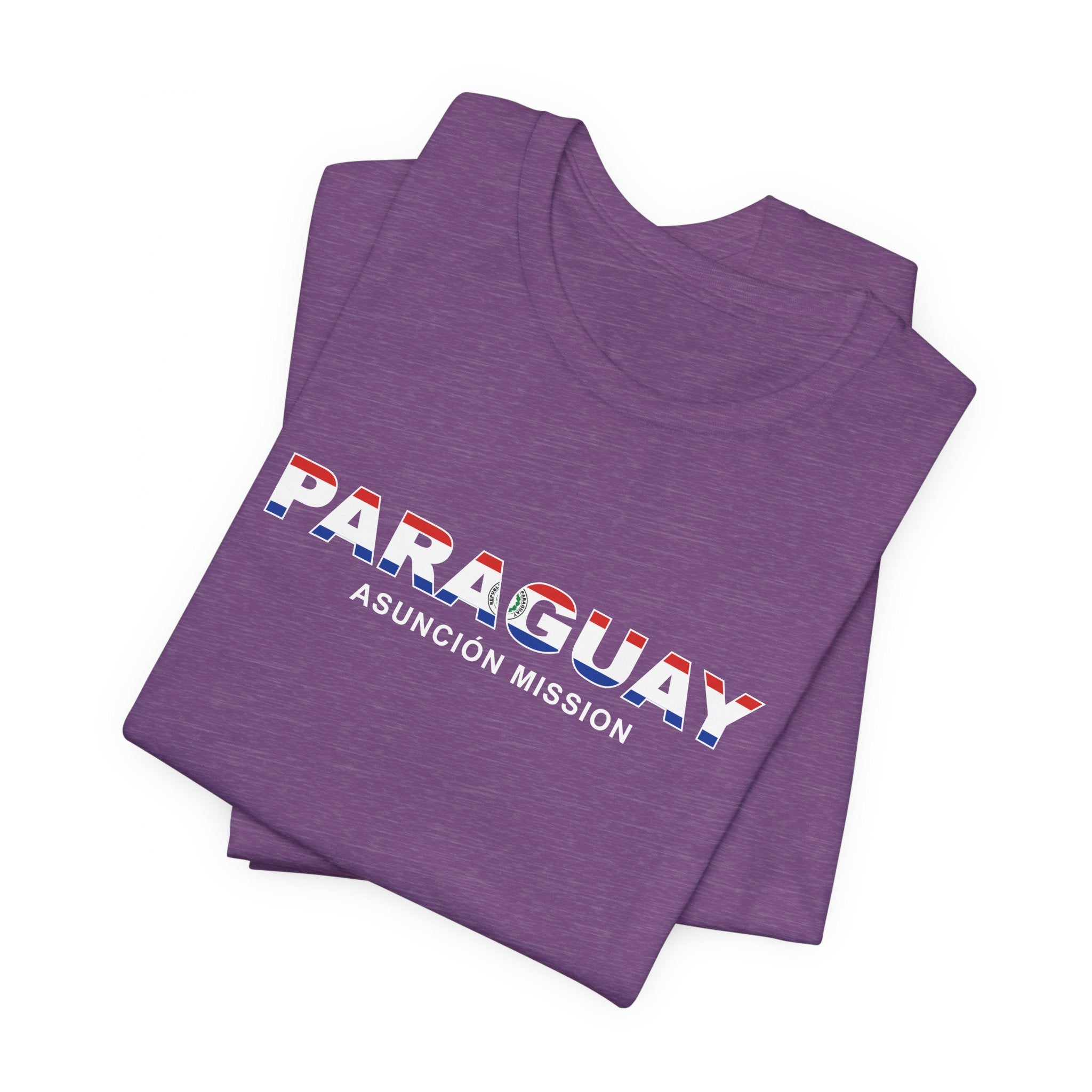 Paraguay Asuncion Mission Flag Title T-shirt - Mission Wishlist - LDS Missionary Gift Store