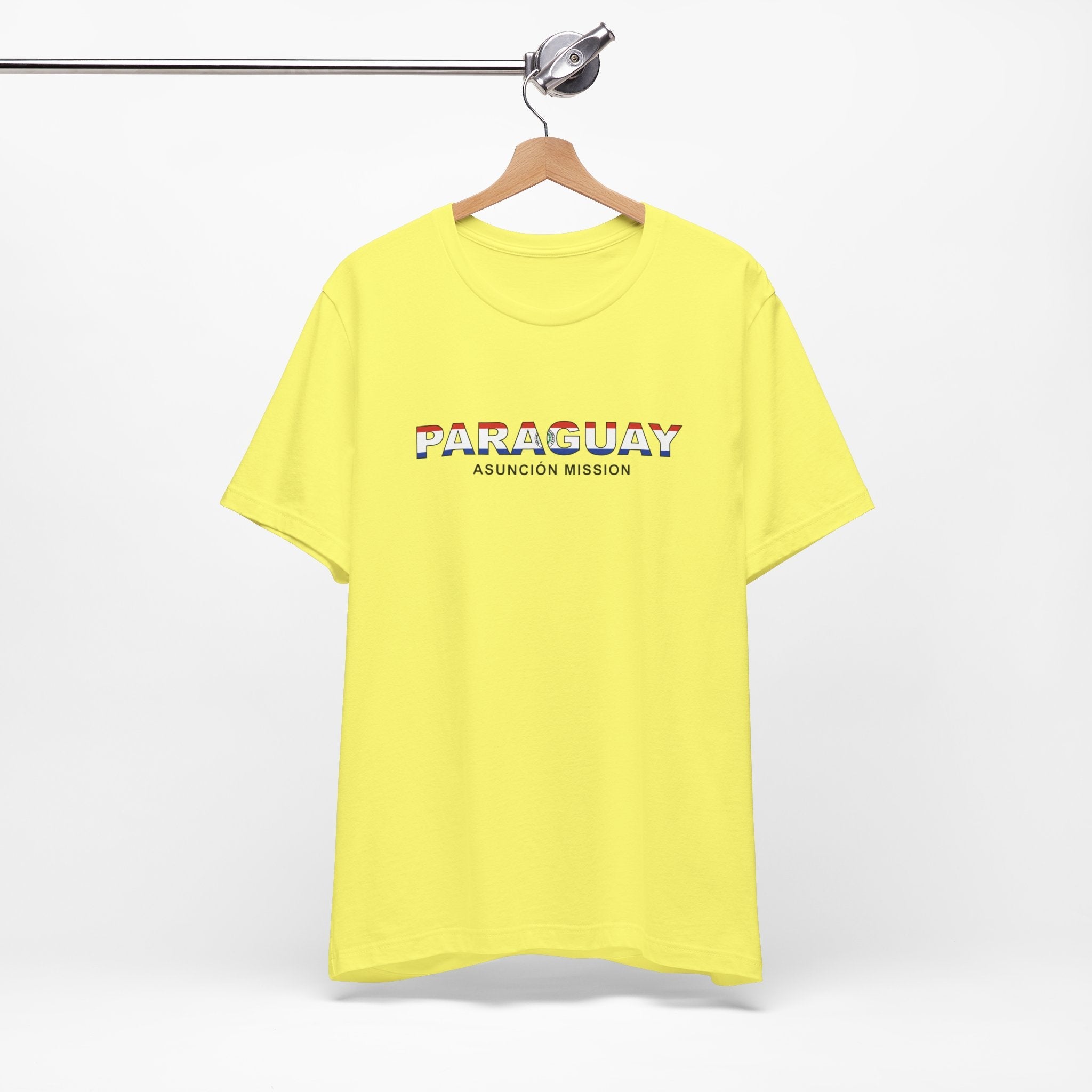 Paraguay Asuncion Mission Flag Title T-shirt - Mission Wishlist - LDS Missionary Gift Store