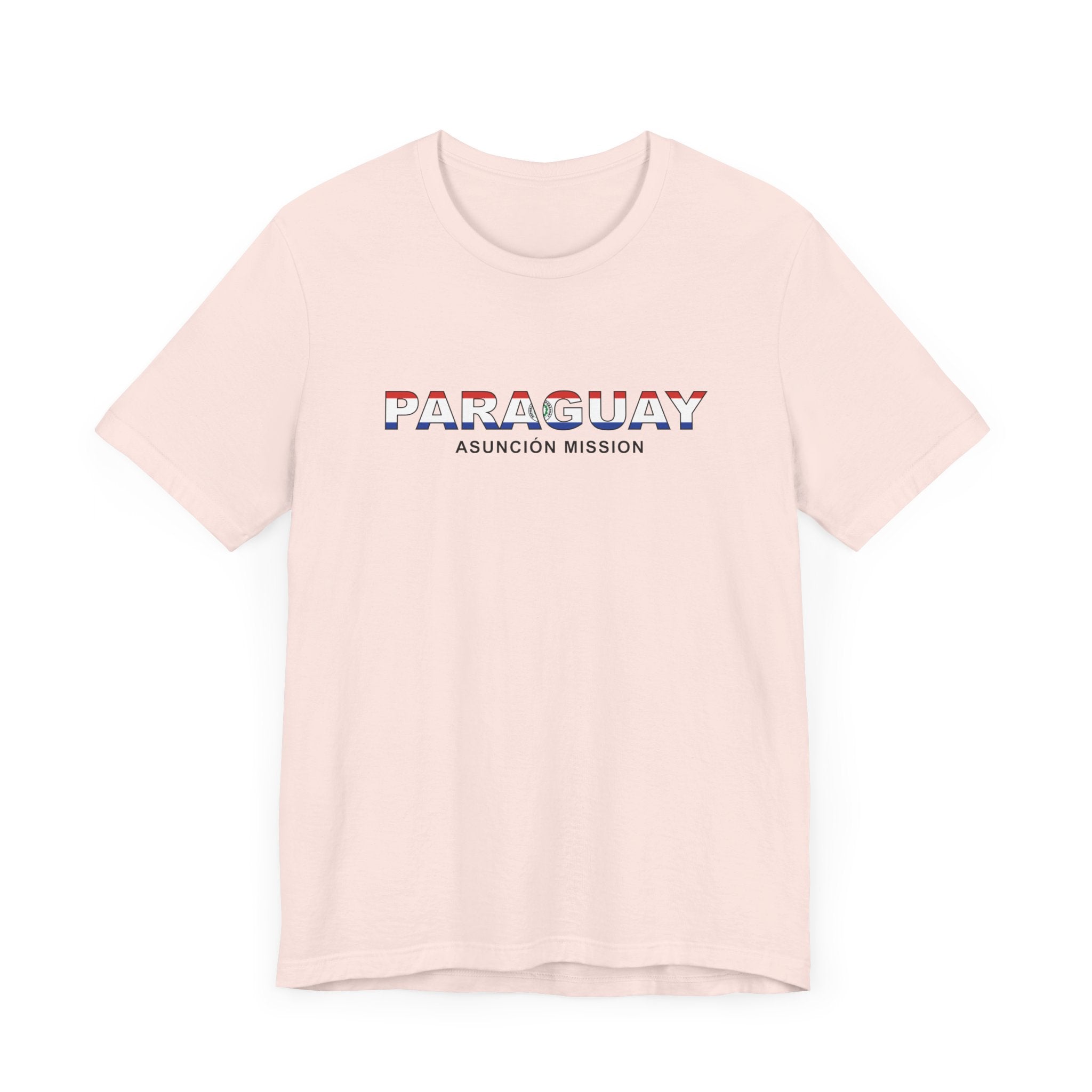 Paraguay Asuncion Mission Flag Title T-shirt - Mission Wishlist - LDS Missionary Gift Store