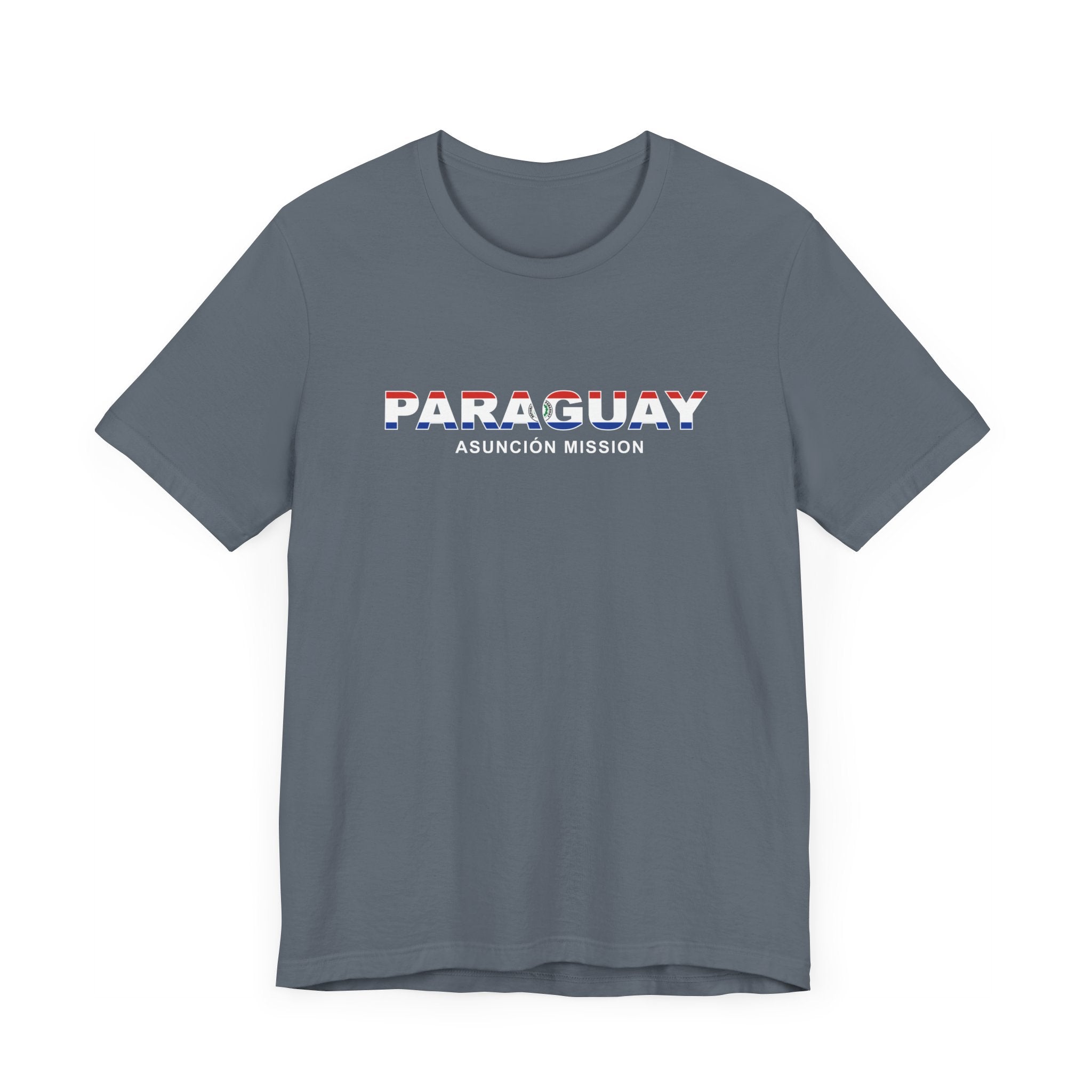 Paraguay Asuncion Mission Flag Title T-shirt - Mission Wishlist - LDS Missionary Gift Store