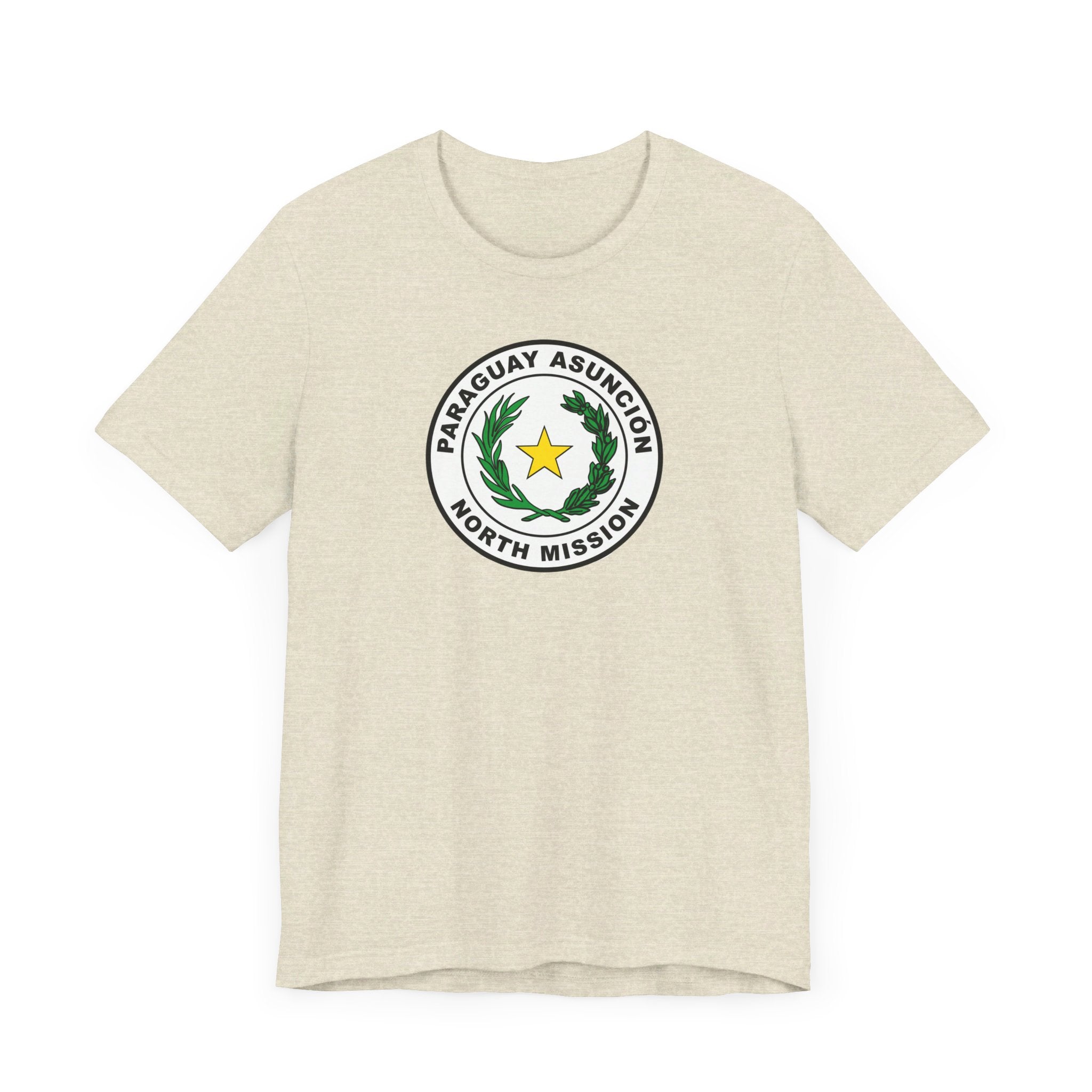 Paraguay Asuncion North Mission Circular Flag T-shirt - Mission Wishlist - LDS Missionary Gift Store