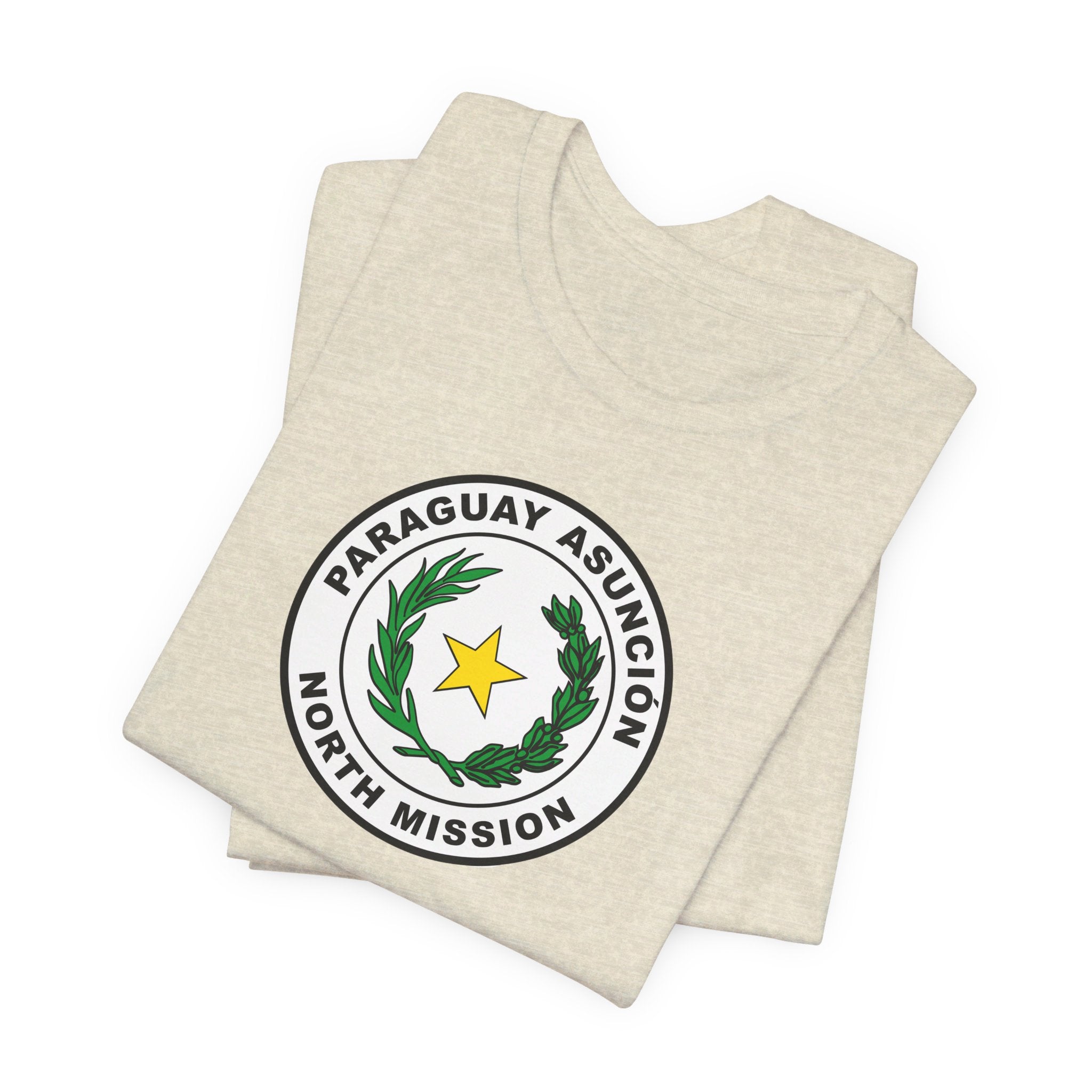 Paraguay Asuncion North Mission Circular Flag T-shirt - Mission Wishlist - LDS Missionary Gift Store