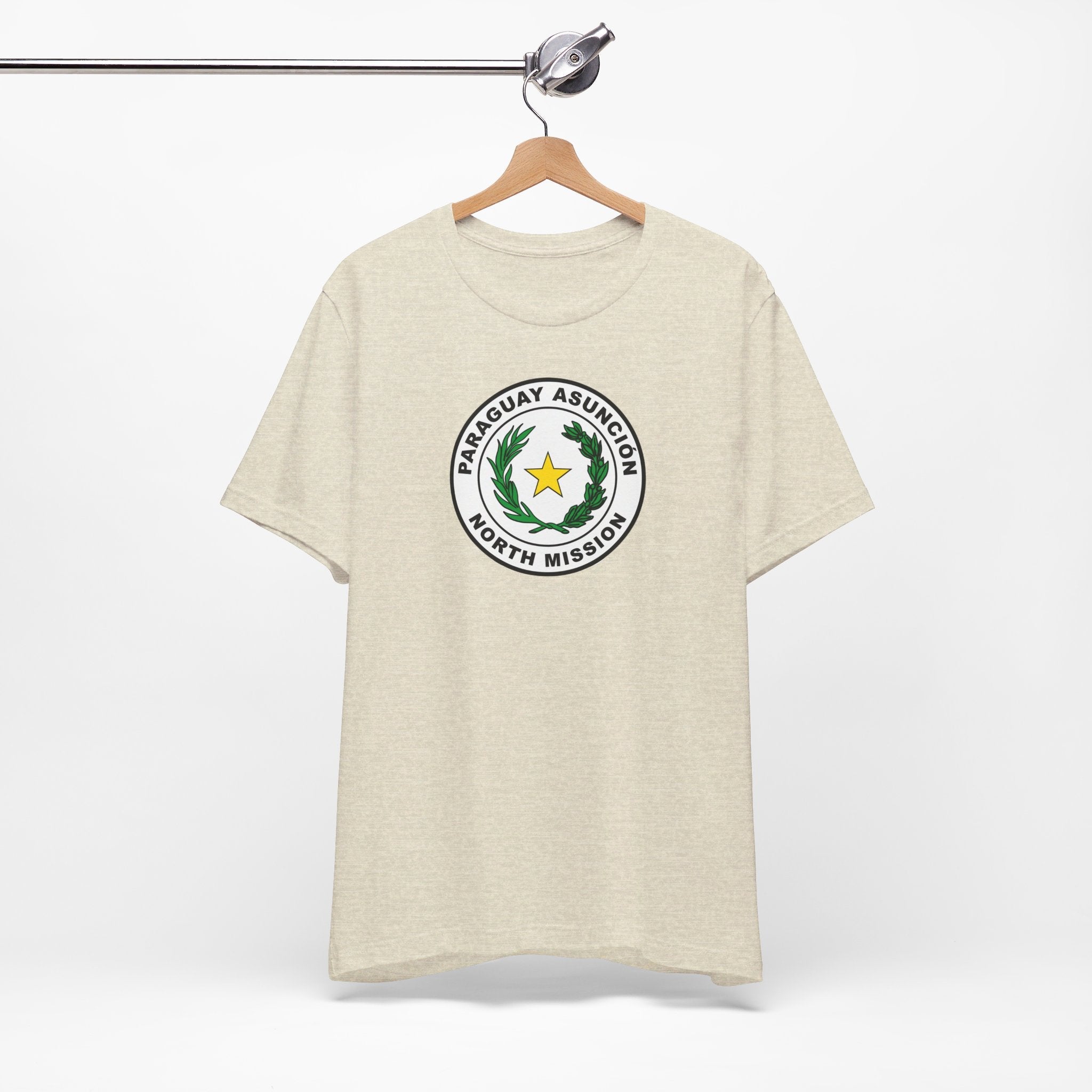 Paraguay Asuncion North Mission Circular Flag T-shirt - Mission Wishlist - LDS Missionary Gift Store