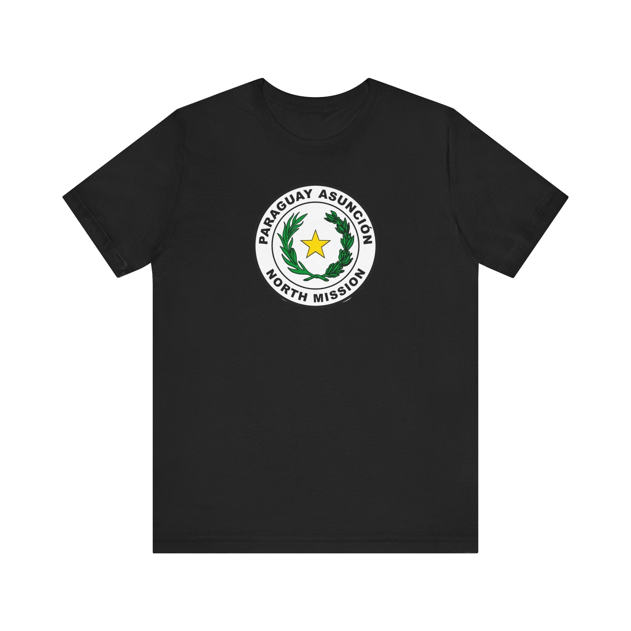 Paraguay Asuncion North Mission Circular Flag T-shirt - Mission Wishlist - LDS Missionary Gift Store