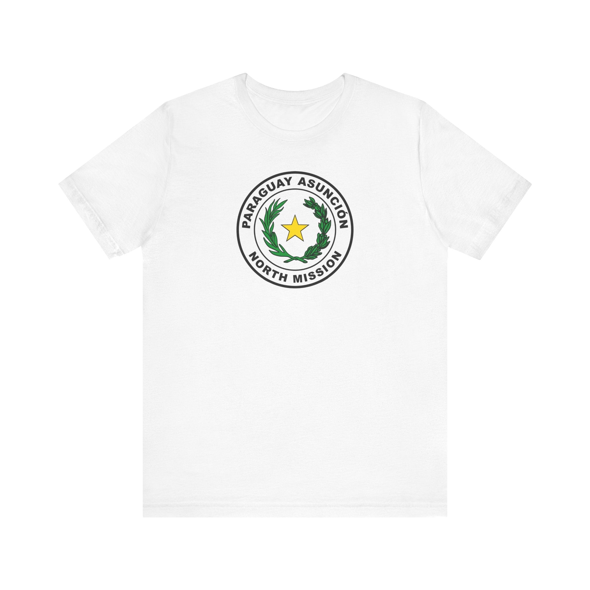 Paraguay Asuncion North Mission Circular Flag T-shirt - Mission Wishlist - LDS Missionary Gift Store