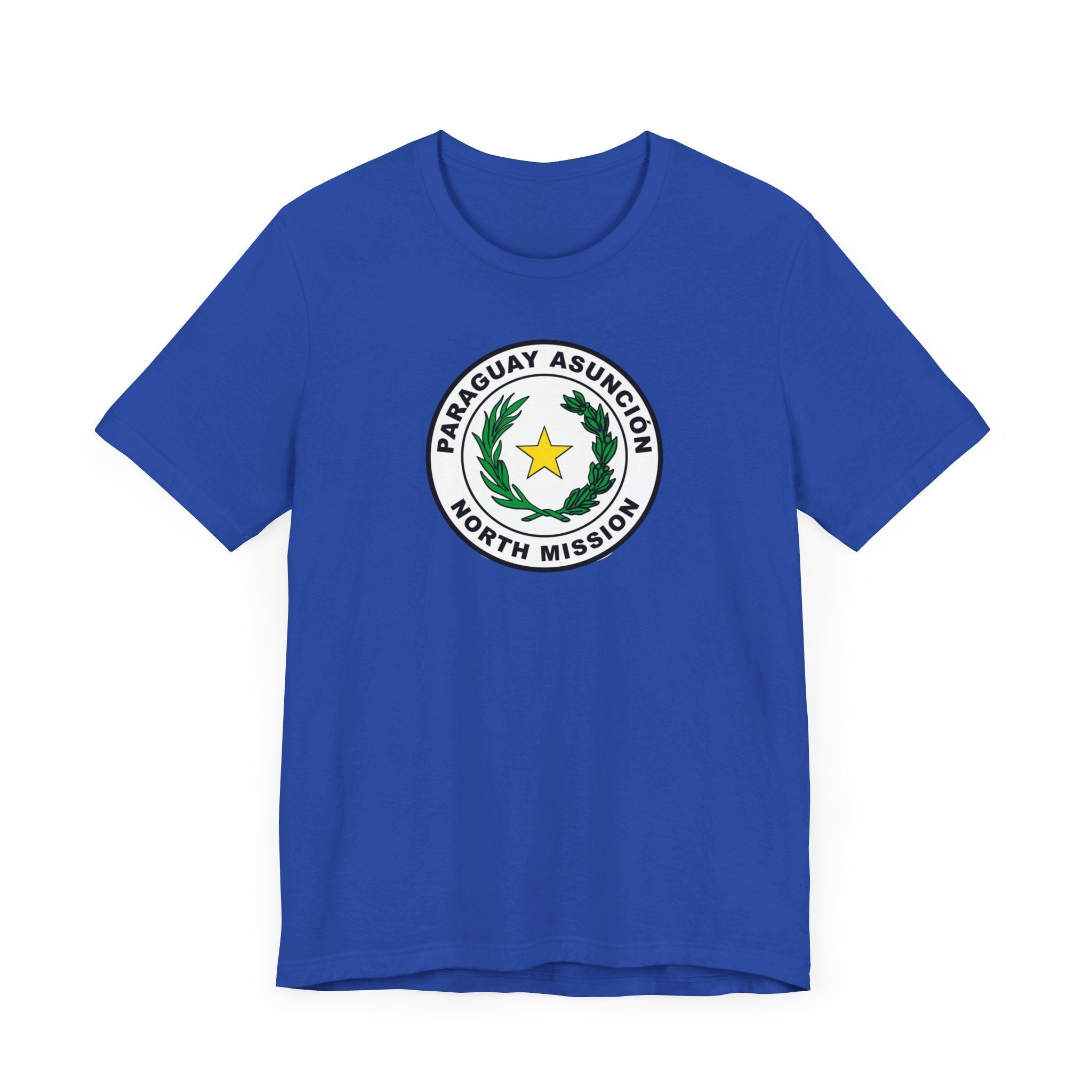 Paraguay Asuncion North Mission Circular Flag T-shirt - Mission Wishlist - LDS Missionary Gift Store