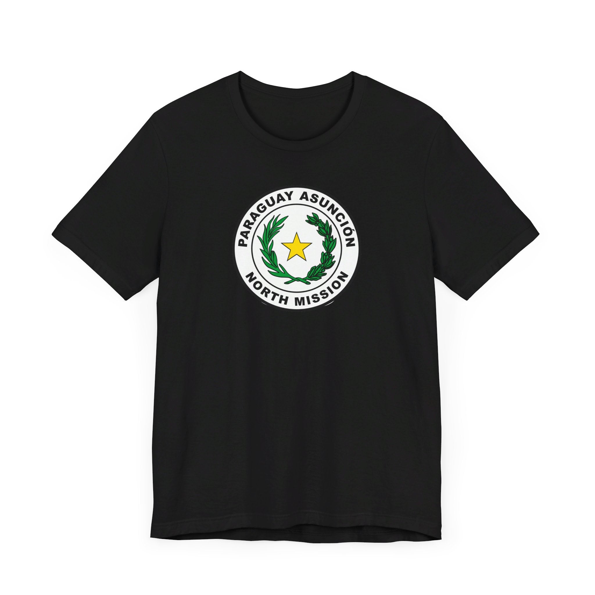 Paraguay Asuncion North Mission Circular Flag T-shirt - Mission Wishlist - LDS Missionary Gift Store