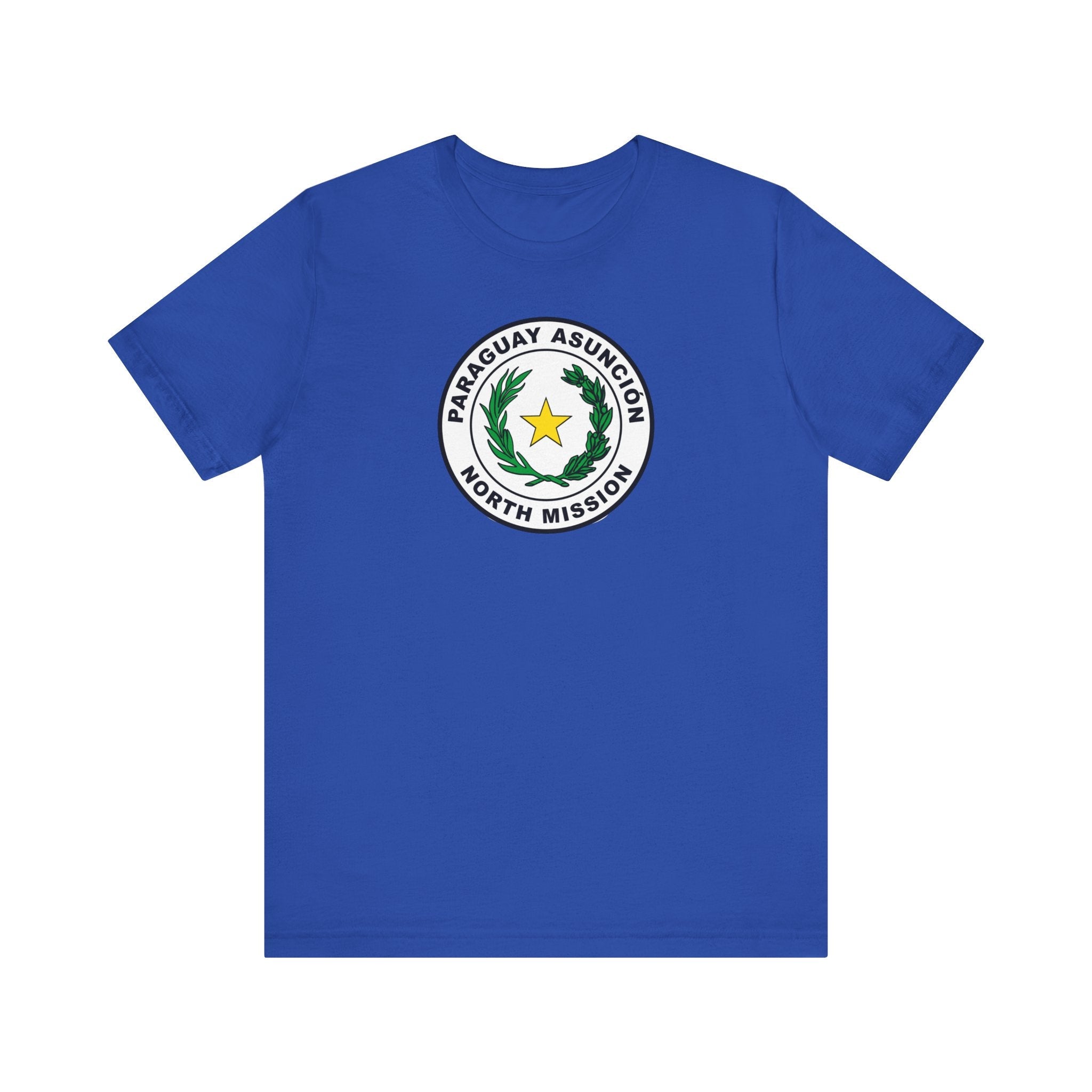 Paraguay Asuncion North Mission Circular Flag T-shirt - Mission Wishlist - LDS Missionary Gift Store