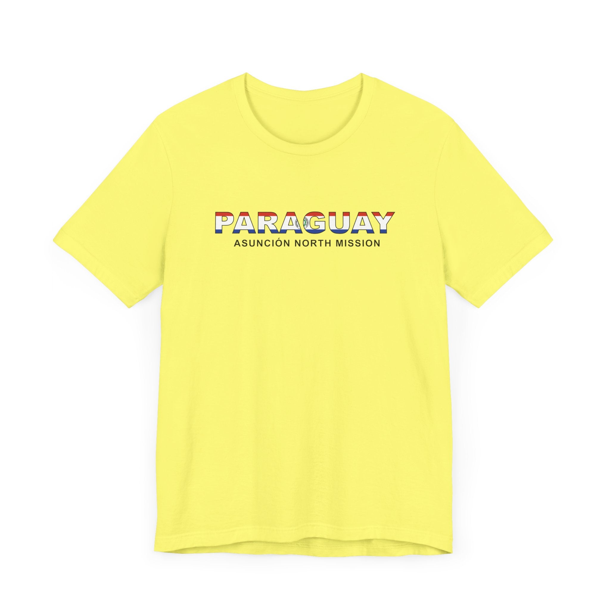 Paraguay Asuncion North Mission Flag Title T-shirt - Mission Wishlist - LDS Missionary Gift Store