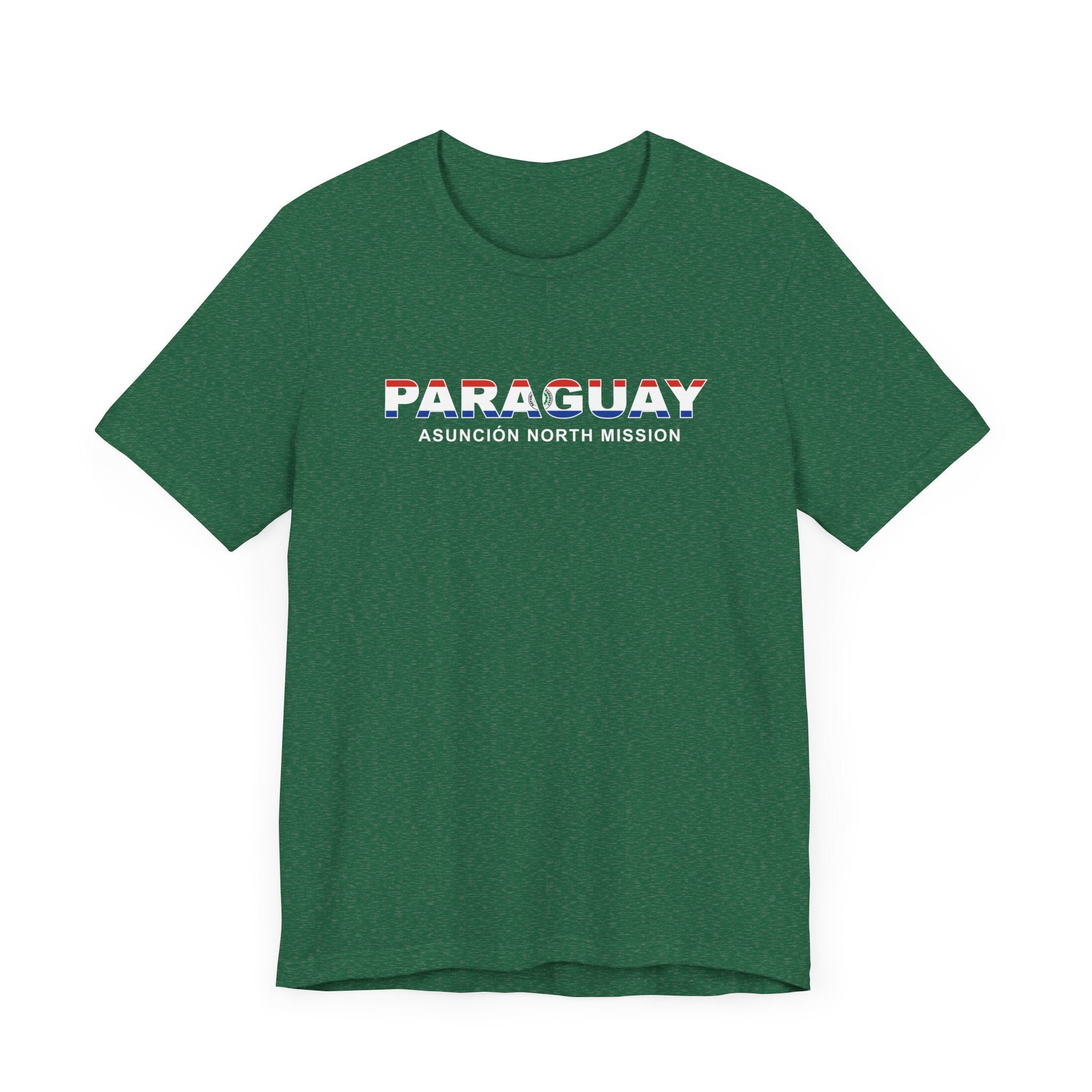 Paraguay Asuncion North Mission Flag Title T-shirt - Mission Wishlist - LDS Missionary Gift Store