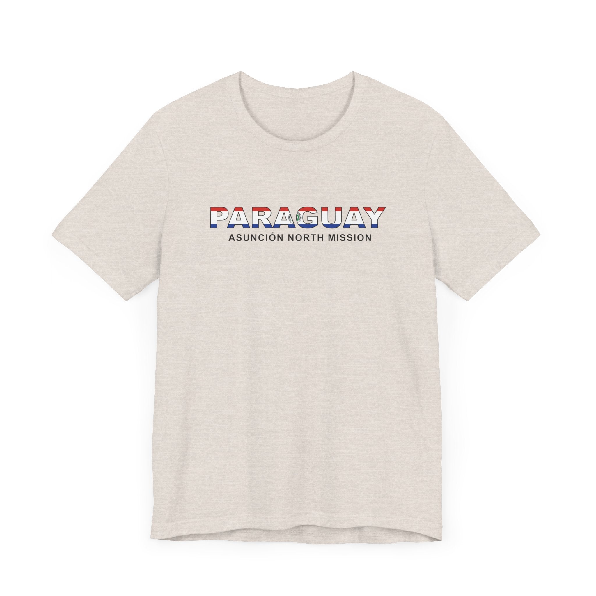 Paraguay Asuncion North Mission Flag Title T-shirt - Mission Wishlist - LDS Missionary Gift Store