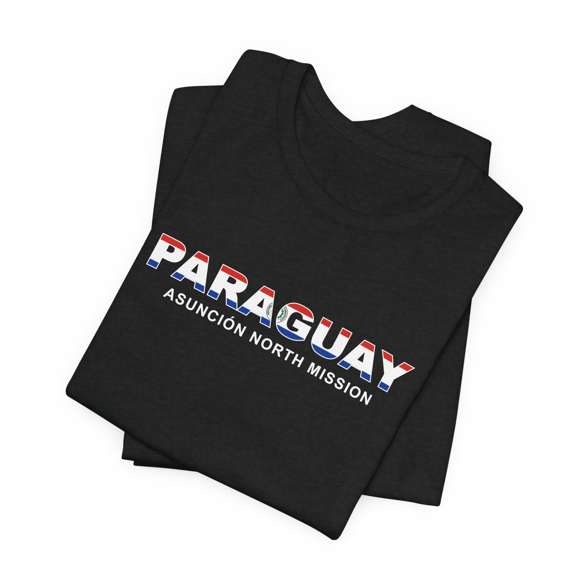 Paraguay Asuncion North Mission Flag Title T-shirt - Mission Wishlist - LDS Missionary Gift Store