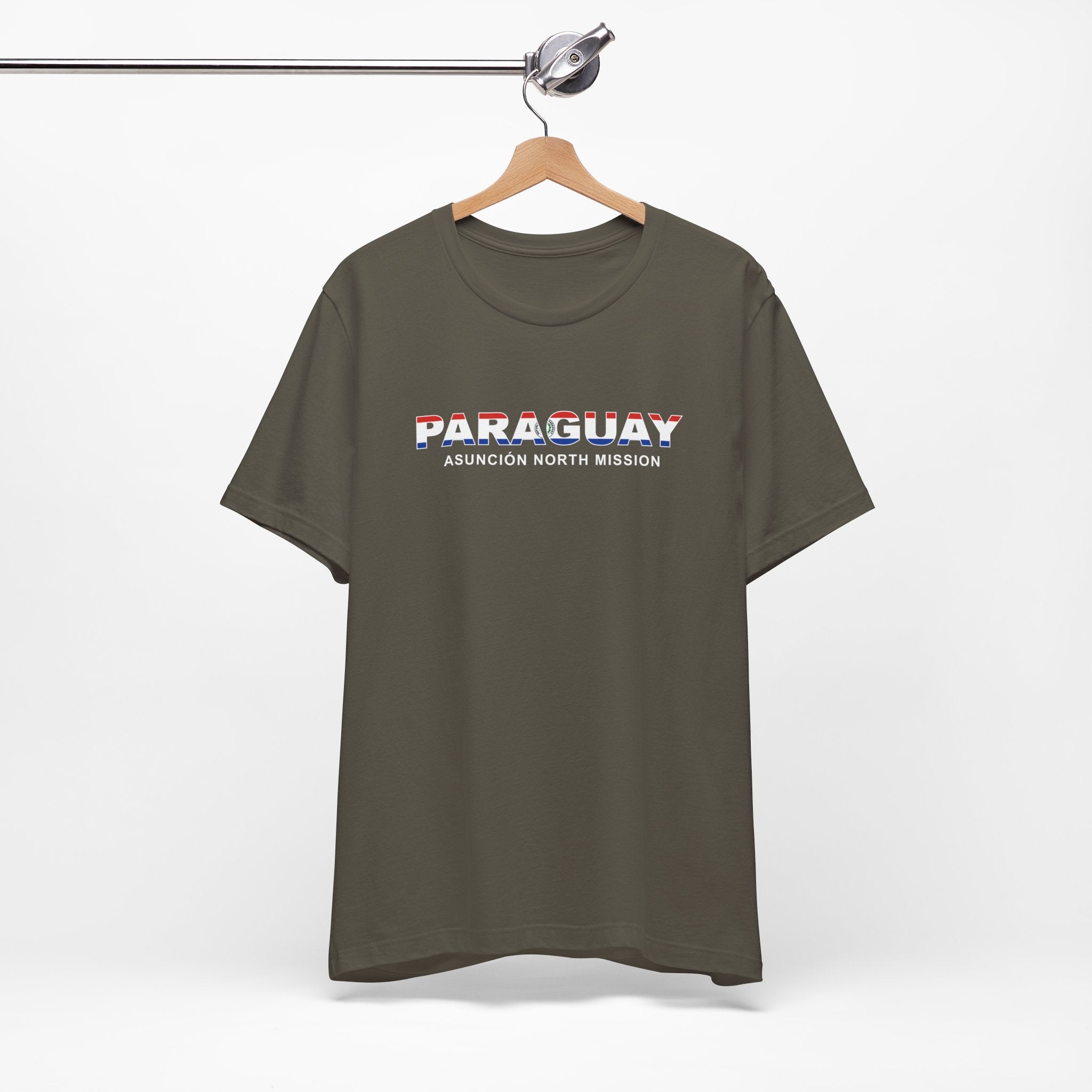 Paraguay Asuncion North Mission Flag Title T-shirt - Mission Wishlist - LDS Missionary Gift Store