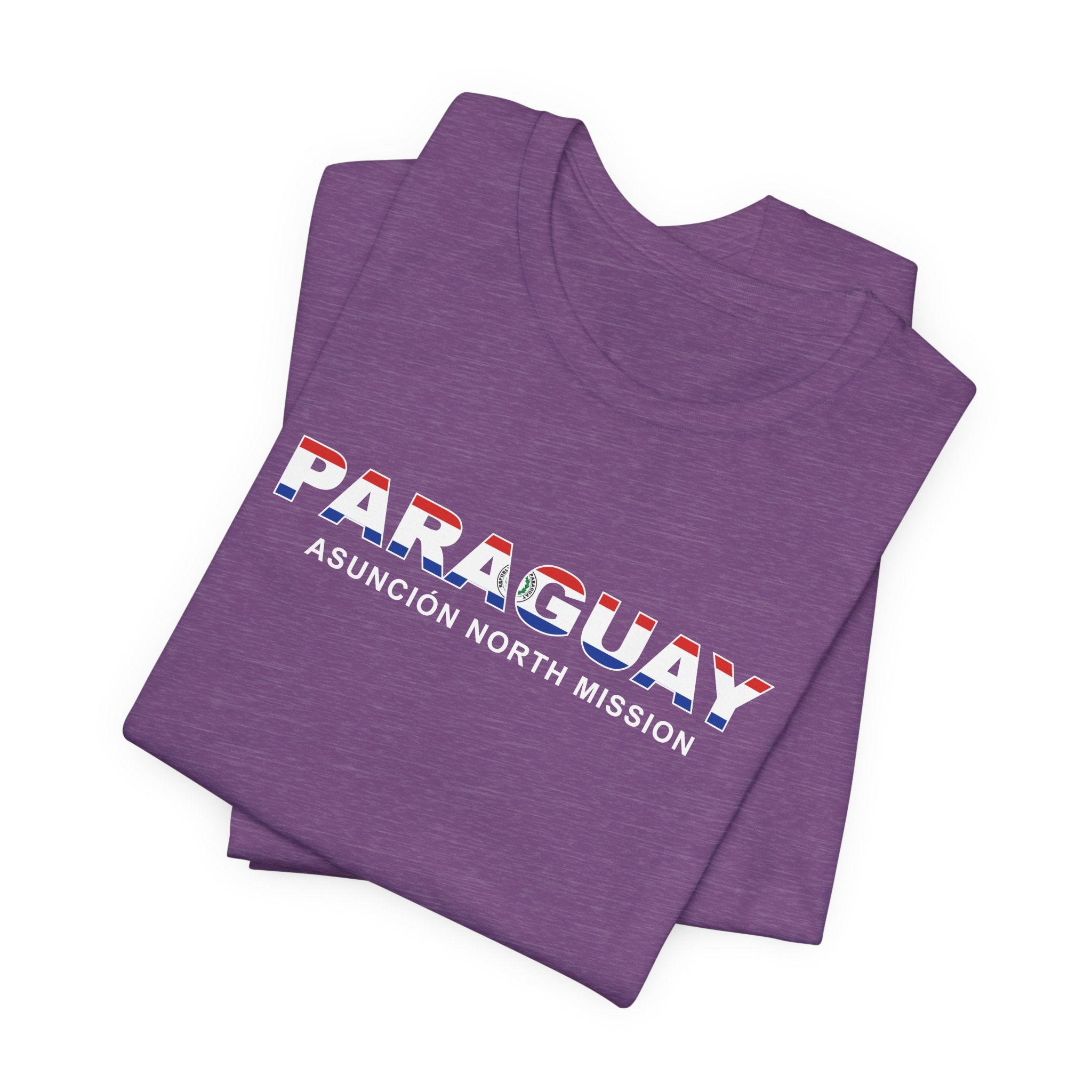 Paraguay Asuncion North Mission Flag Title T-shirt - Mission Wishlist - LDS Missionary Gift Store