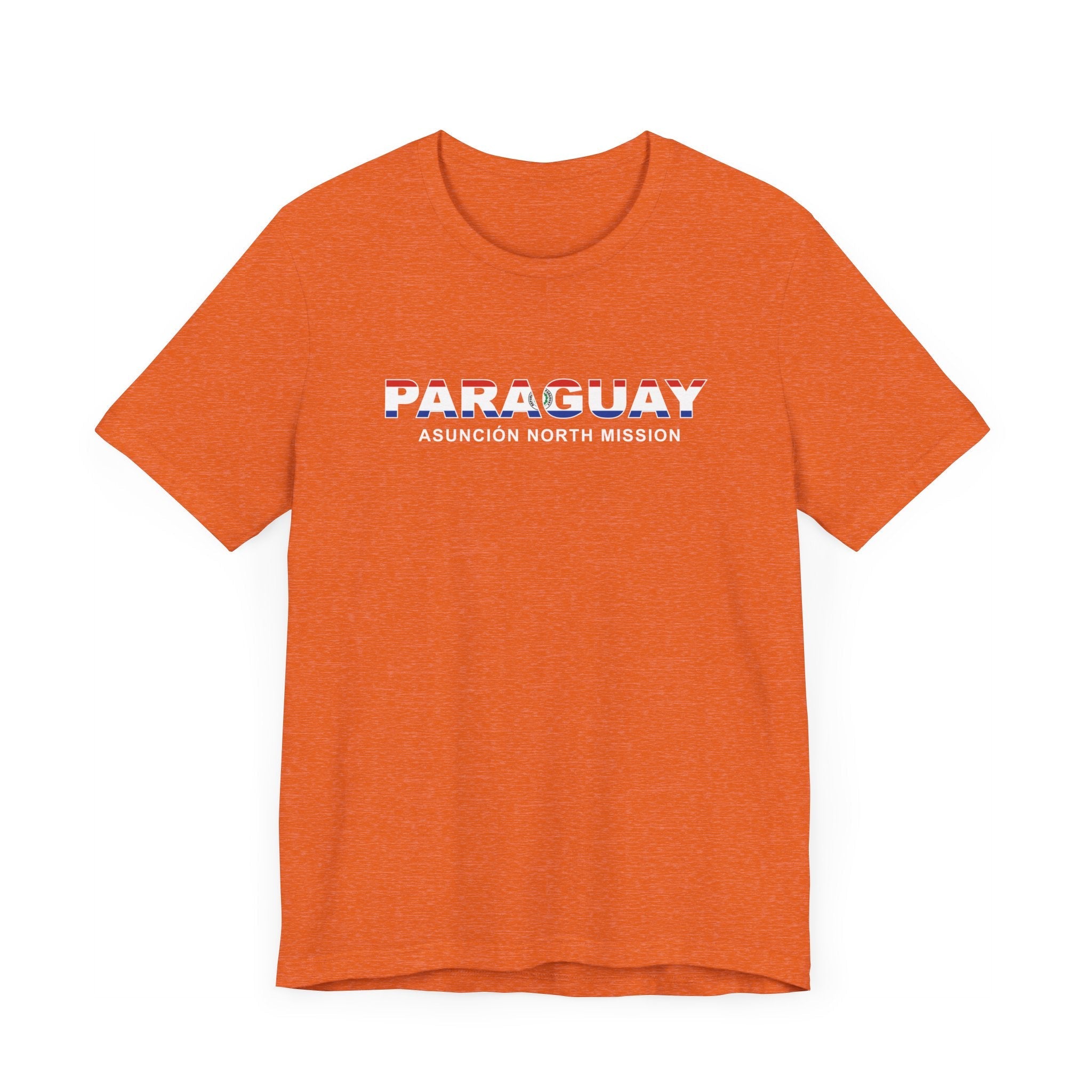 Paraguay Asuncion North Mission Flag Title T-shirt - Mission Wishlist - LDS Missionary Gift Store
