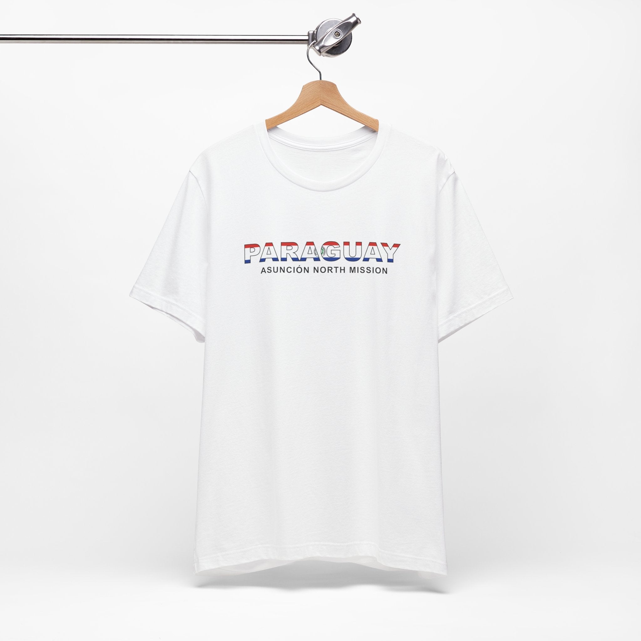 Paraguay Asuncion North Mission Flag Title T-shirt - Mission Wishlist - LDS Missionary Gift Store
