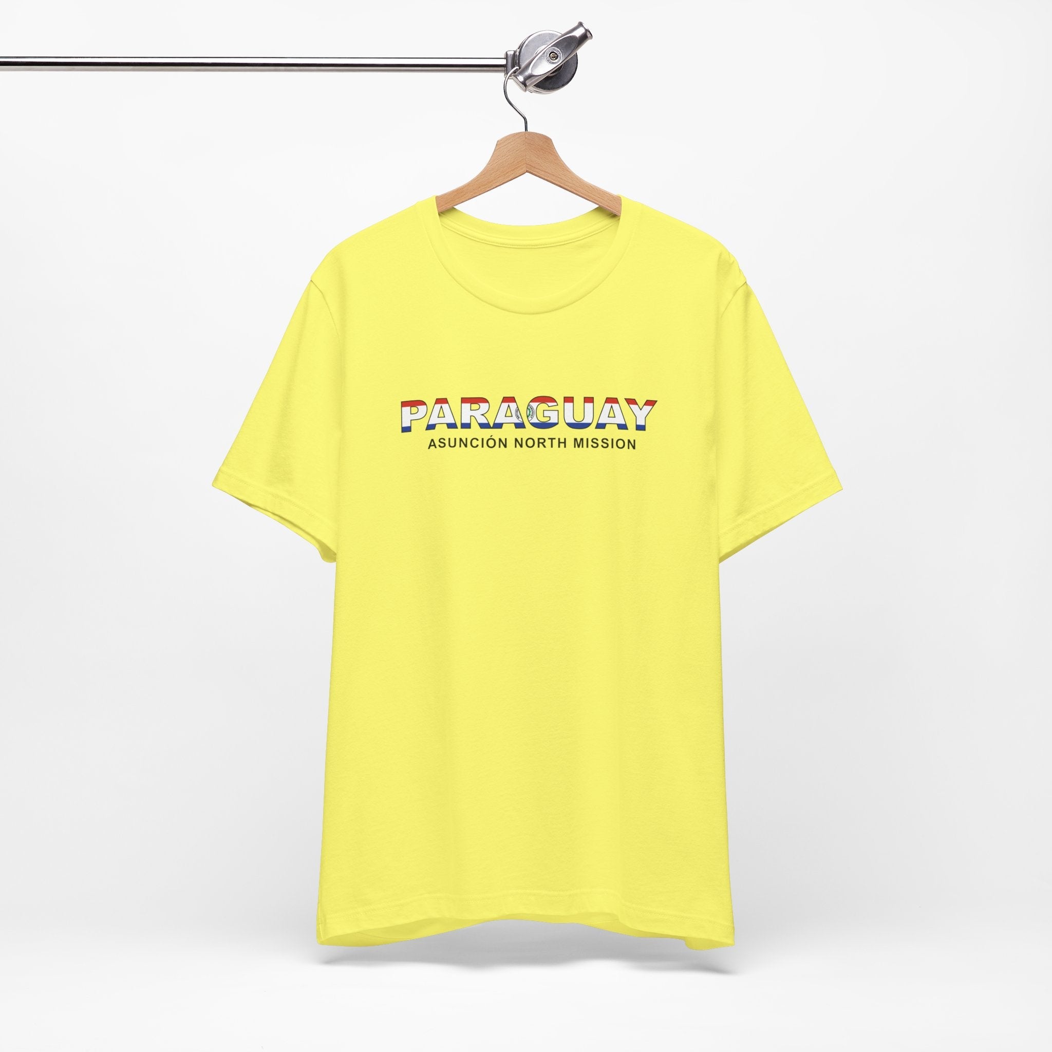 Paraguay Asuncion North Mission Flag Title T-shirt - Mission Wishlist - LDS Missionary Gift Store