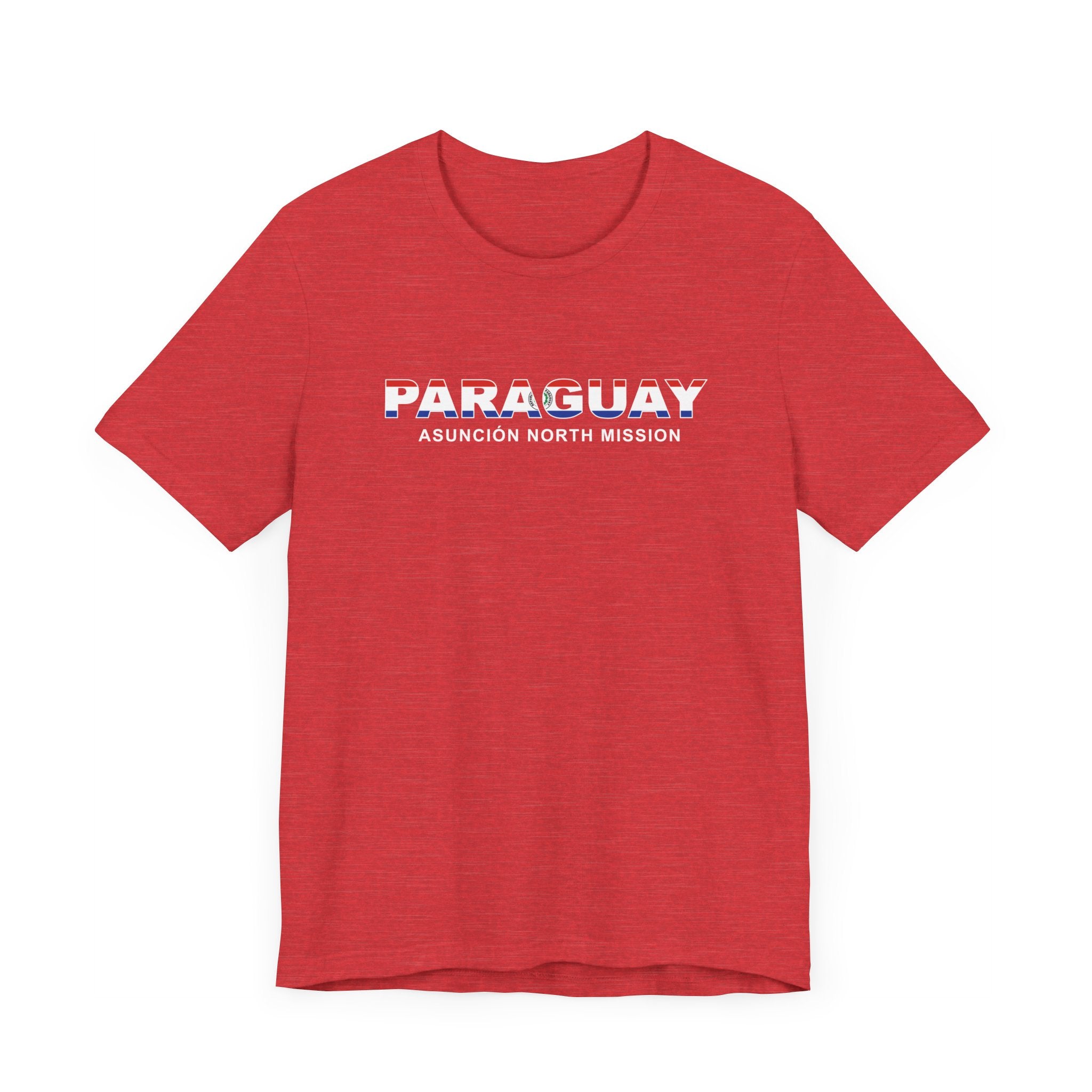 Paraguay Asuncion North Mission Flag Title T-shirt - Mission Wishlist - LDS Missionary Gift Store