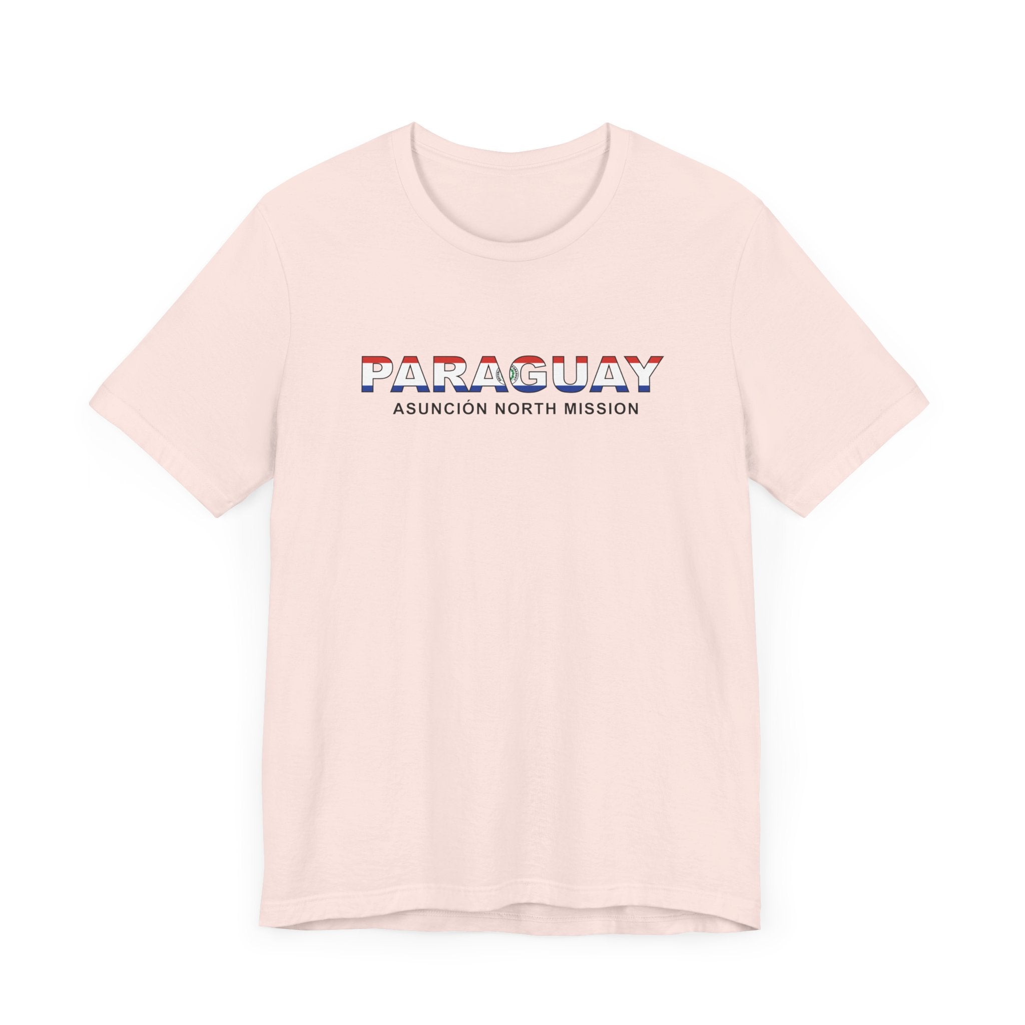 Paraguay Asuncion North Mission Flag Title T-shirt - Mission Wishlist - LDS Missionary Gift Store